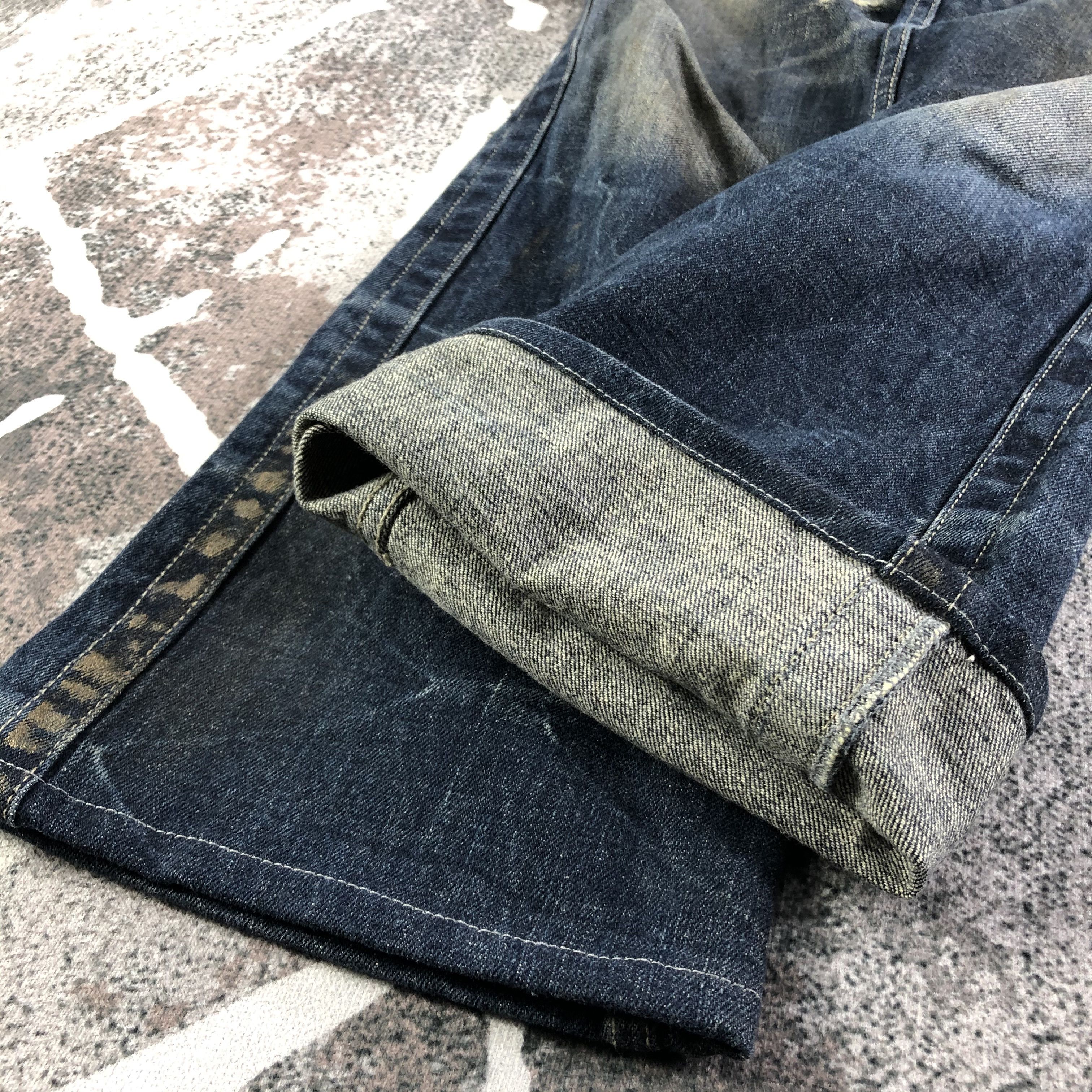 semanticdesign Semantic Design Zipper Pocket Flare Jeans KJ2126 Size US 32 / EU 48 - 6 Thumbnail