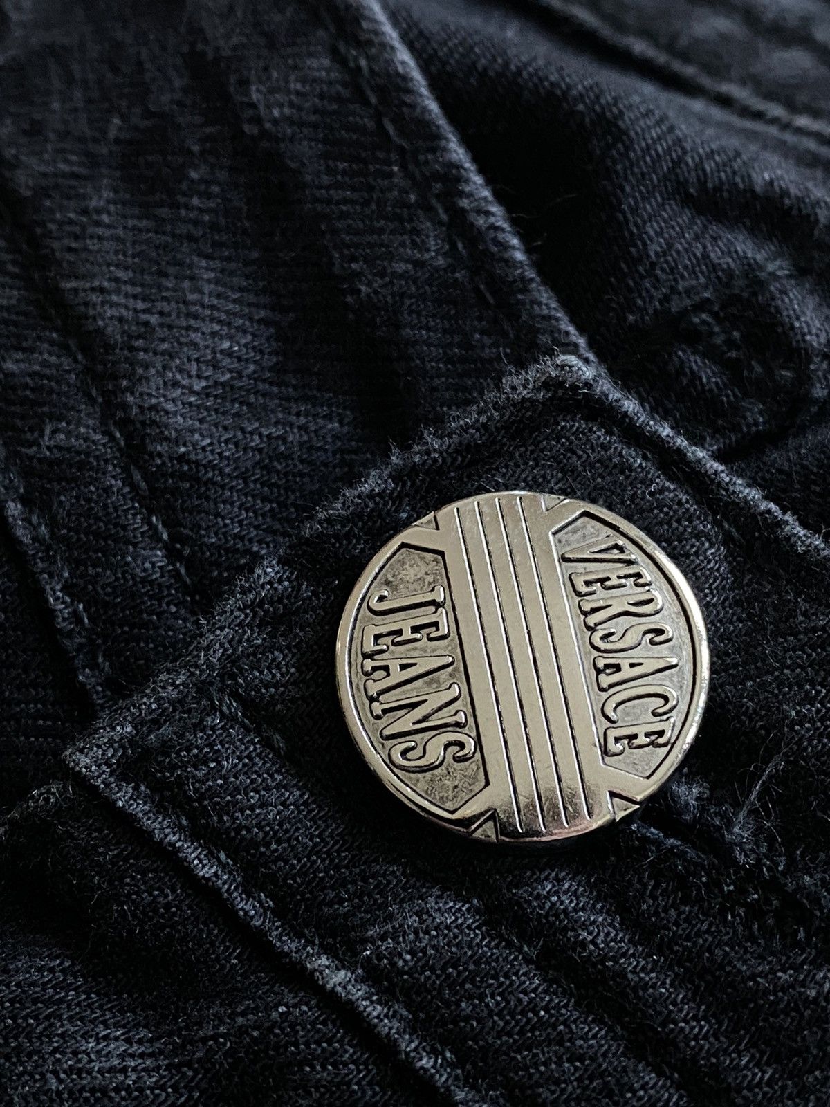 Versace Gianni Versace Jeans logo Denim pant VJC Size US 33 - 7 Thumbnail