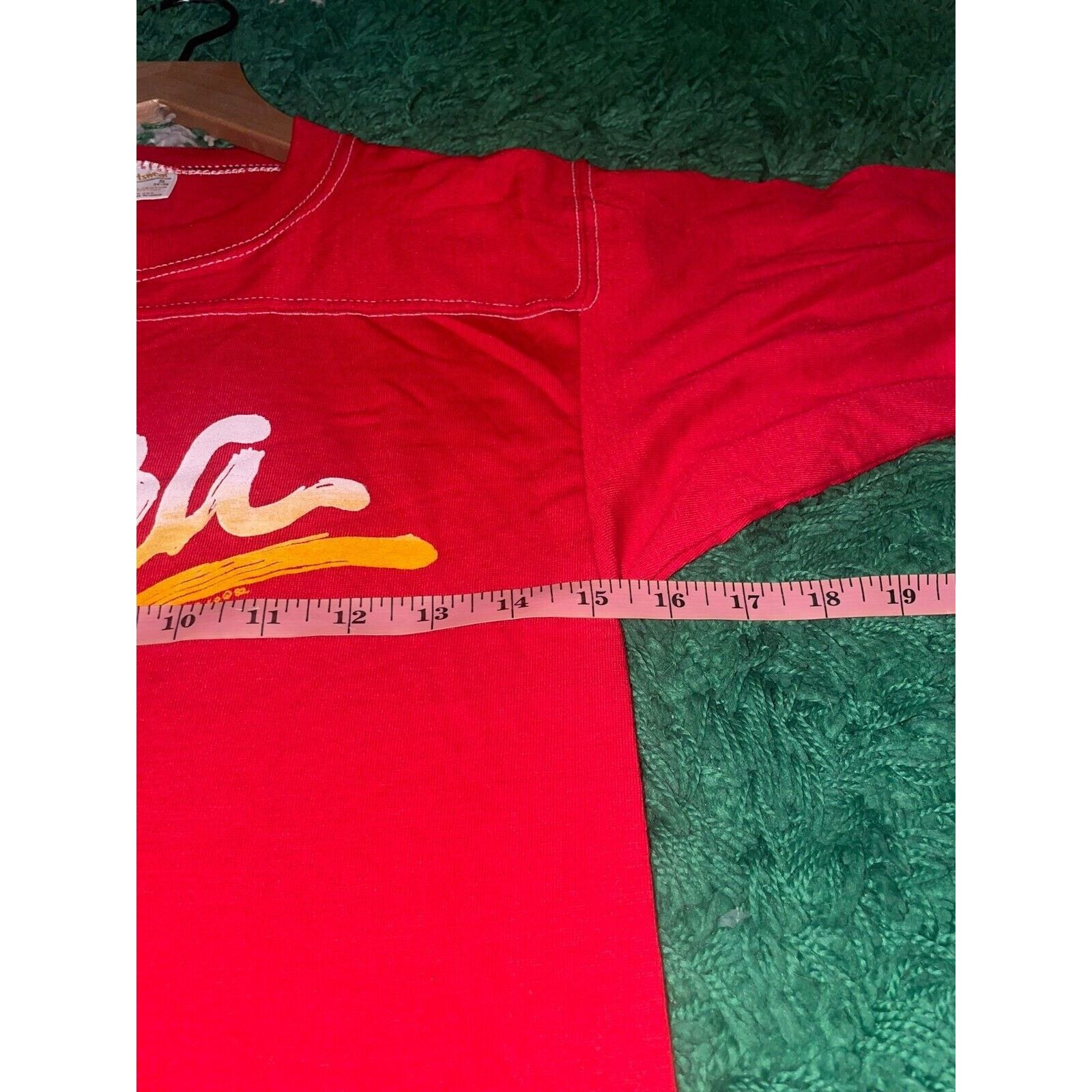 Vintage Vintage Eldora Shirt Ski Moutain Red Tee 80s VTG 1982 Small Size US S / EU 44-46 / 1 - 12 Thumbnail