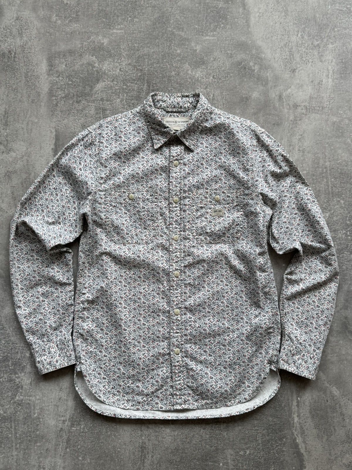 Denim & Supply Ralph Lauren Denim & Supply RL Flower Shirt Size US S / EU 44-46 / 1 - 2 Thumbnail