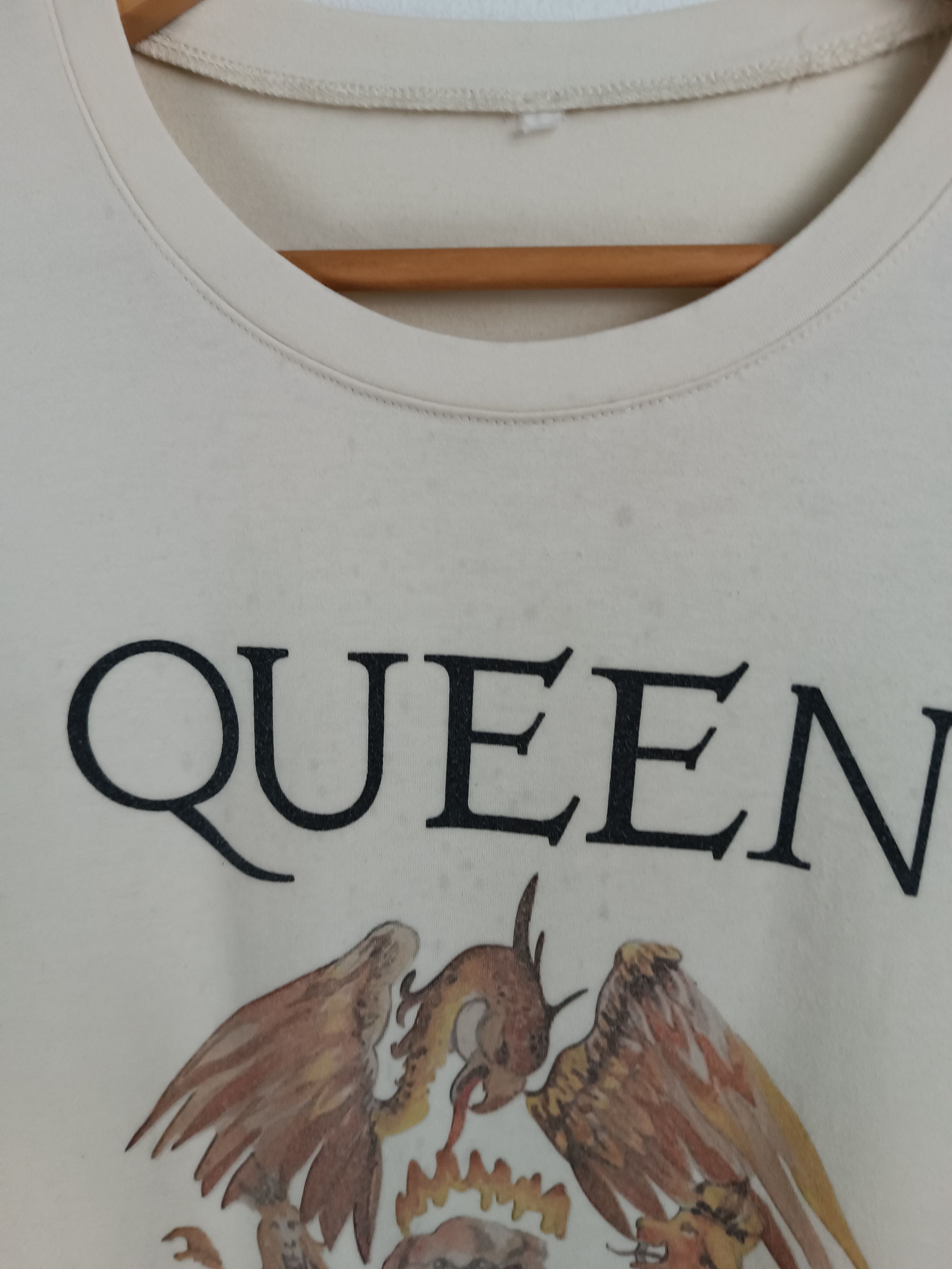 Vintage VINTAGE QUEEN FREDDIE MERCURY LOGO TEE zeppelin kiss acdc Size US S / EU 44-46 / 1 - 11 Thumbnail