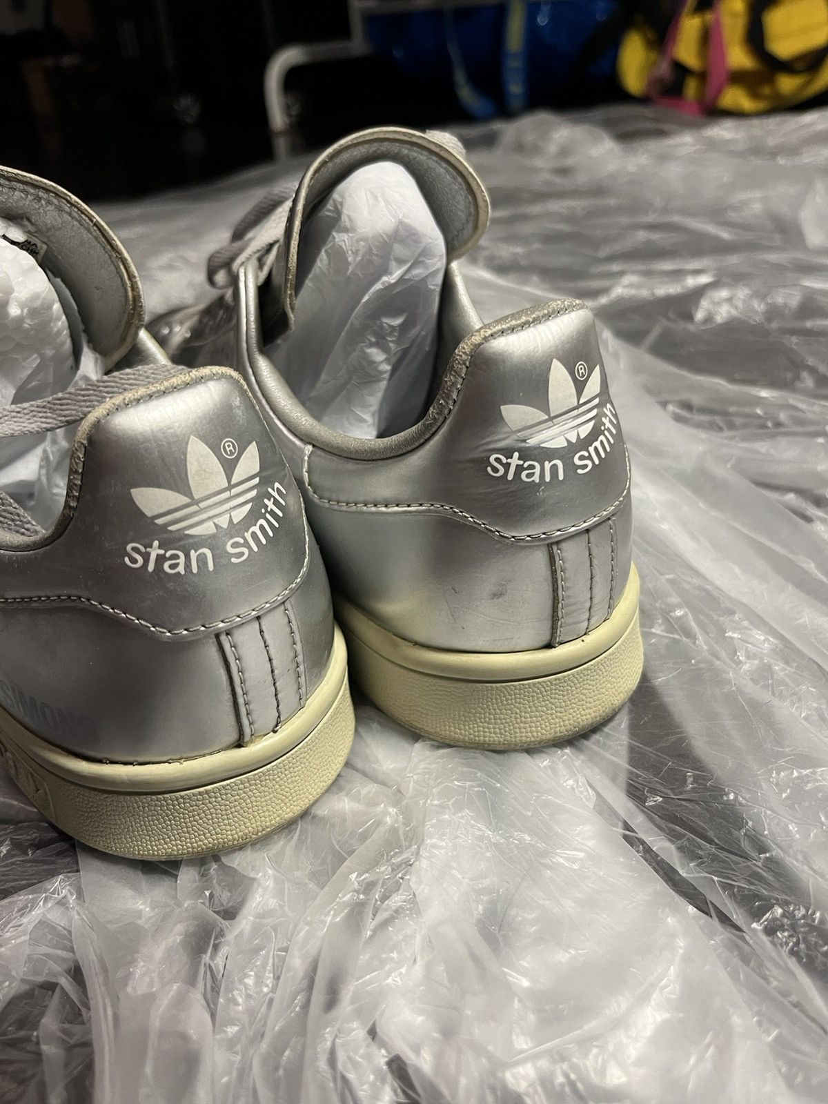 Adidas × Designer × Raf Simons Adidas x Raf Simons Stan Smith (Metallic Silver) Size US 8 / EU 41 - 4 Thumbnail