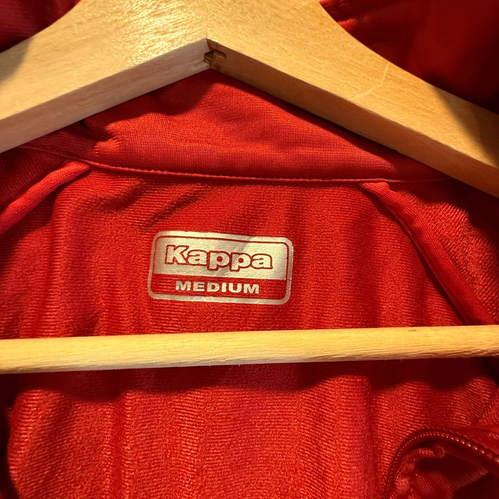 Kappa Kappa Red Full Zip Dartem Track Jacket M Logo Tape Men's Size US M / EU 48-50 / 2 - 6 Thumbnail