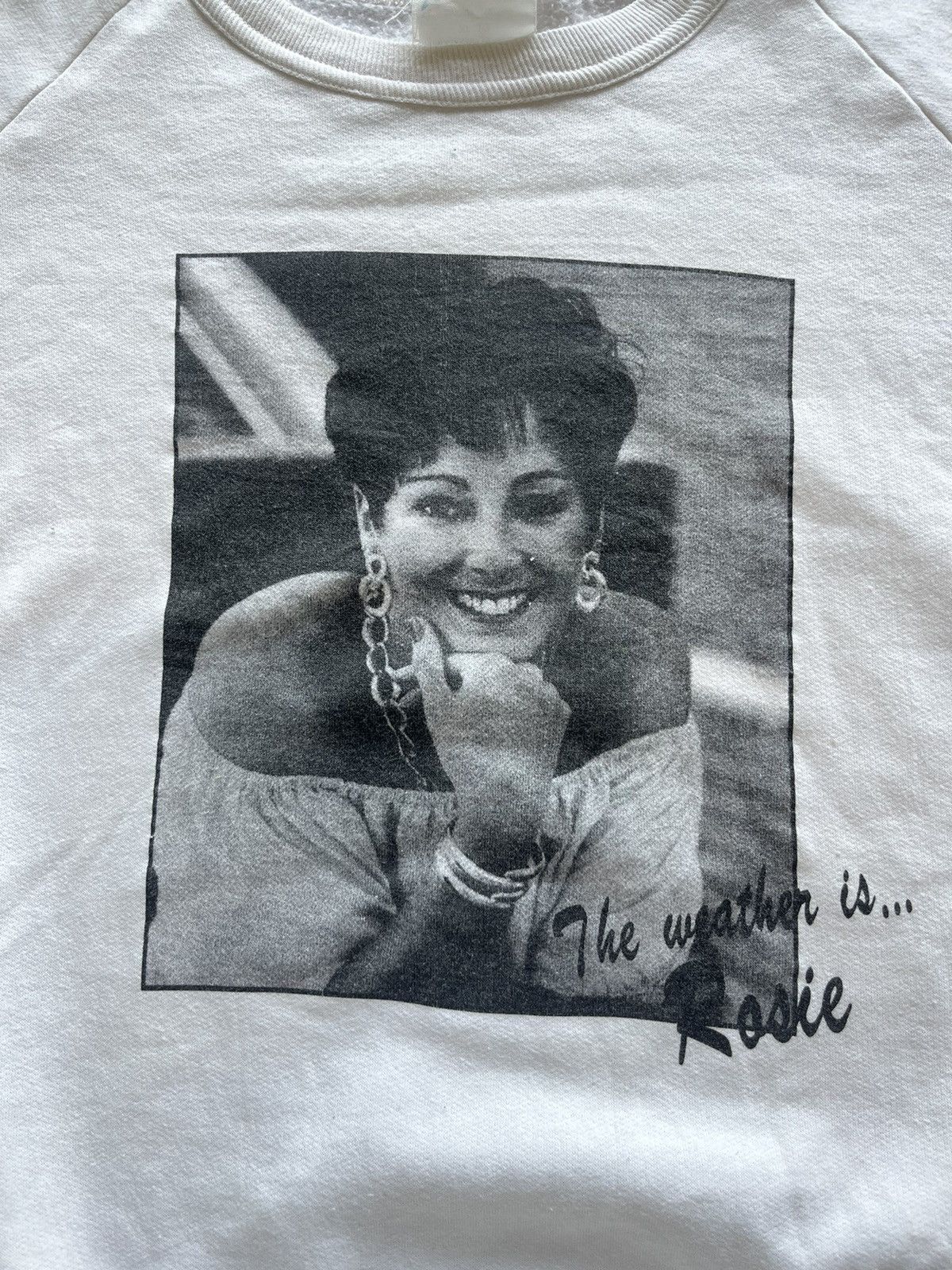 Vintage Vintage The weather is … Rosie 80’s photo sweater shirt Size US XL / EU 56 / 4 - 4 Thumbnail