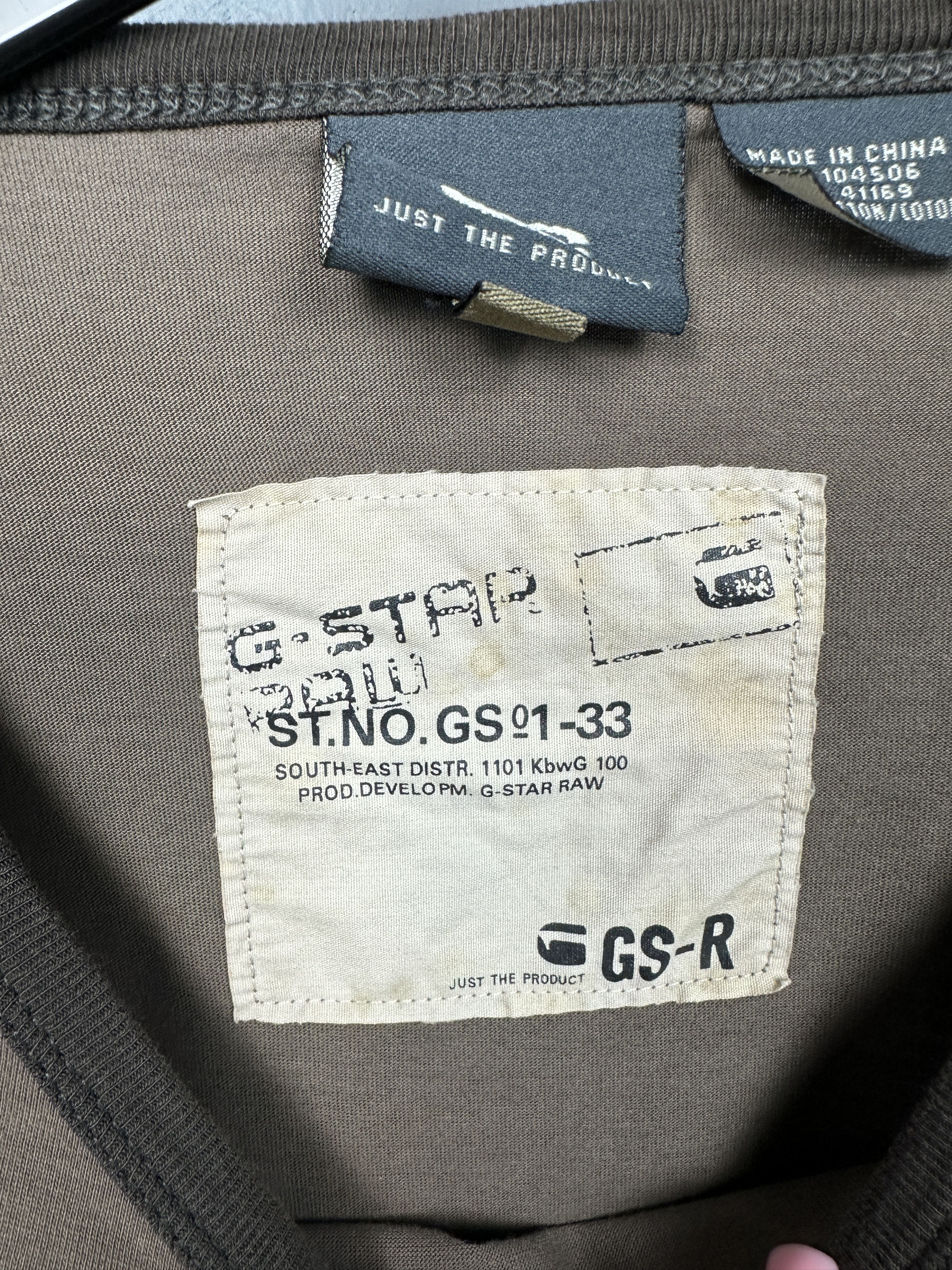 G-Star G Star Raw Vintage Mens Straight Carp Long Sleeve T-Shirt Size US L / EU 52-54 / 3 - 5 Thumbnail