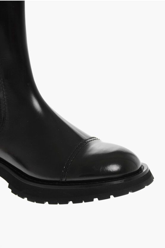 Alexander McQueen o1y1024 Ankle Boots in Black Size US 9 / EU 42 - 4 Thumbnail