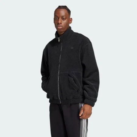Adidas Adidas Originals Premium Polar Fleece Teddy Zip Jacket Size US L / EU 52-54 / 3 - 1 Thumbnail