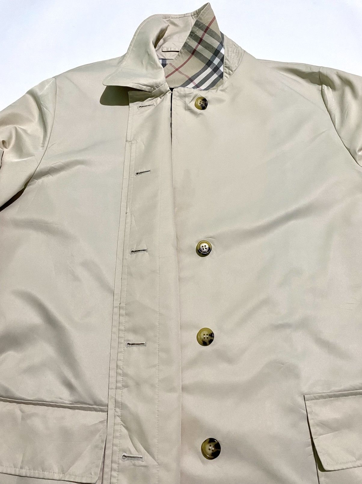 Burberry BURBERRY NOVA CHECK TRENCH COAT JACKET MADE IN ENGLAND Size US M / EU 48-50 / 2 - 18 Thumbnail