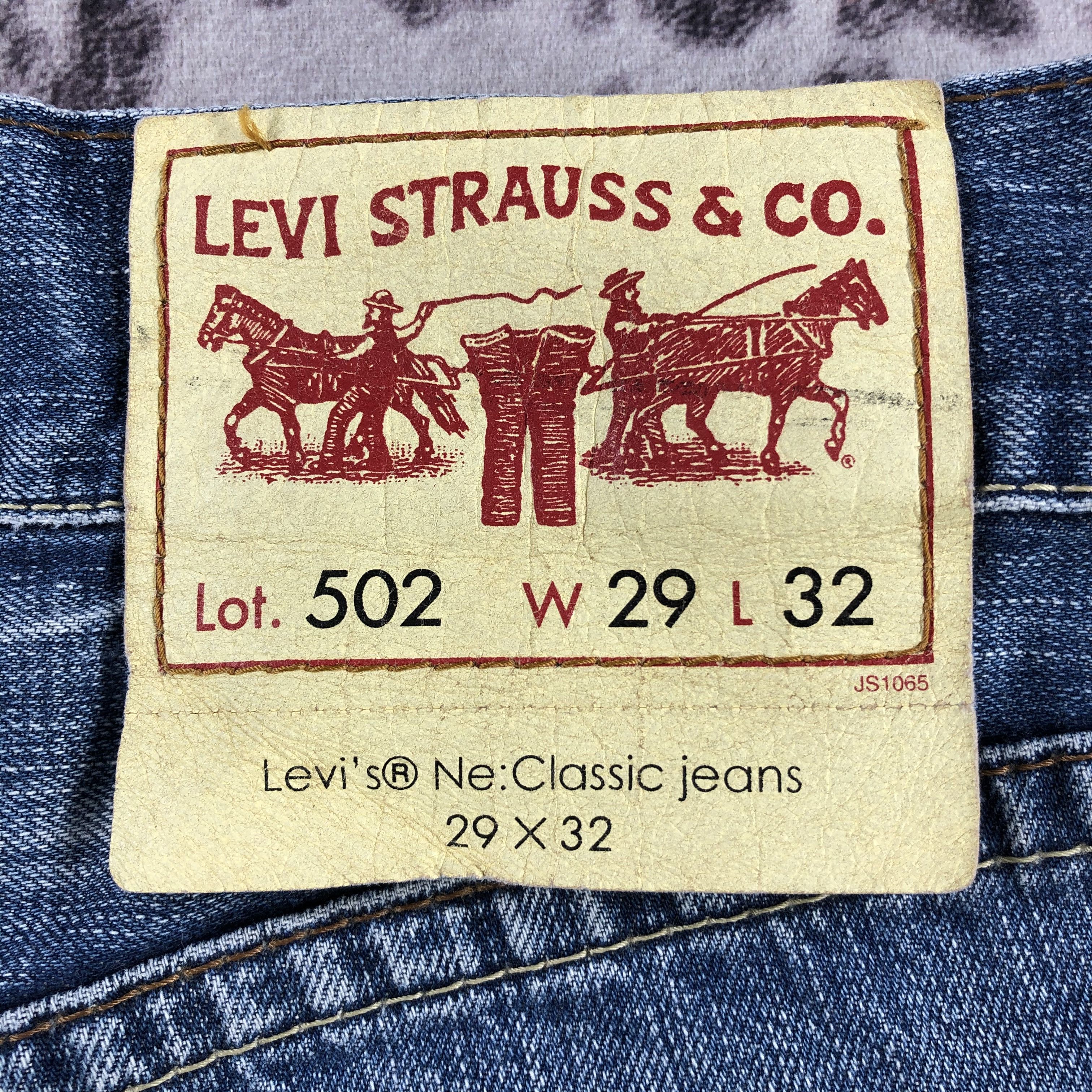 Levi's × Vintage Vintage Blue Wash Levis 502 Jeans-JM2699 Size US 31 - 6 Thumbnail
