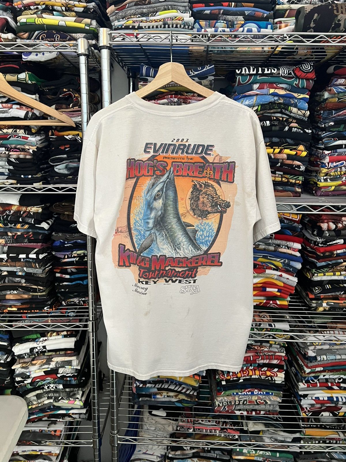 Bass Pro Shops 2003 Hog’s Breath King Mackerel Tournament Key West Fishing Size US L / EU 52-54 / 3 - 1 Thumbnail
