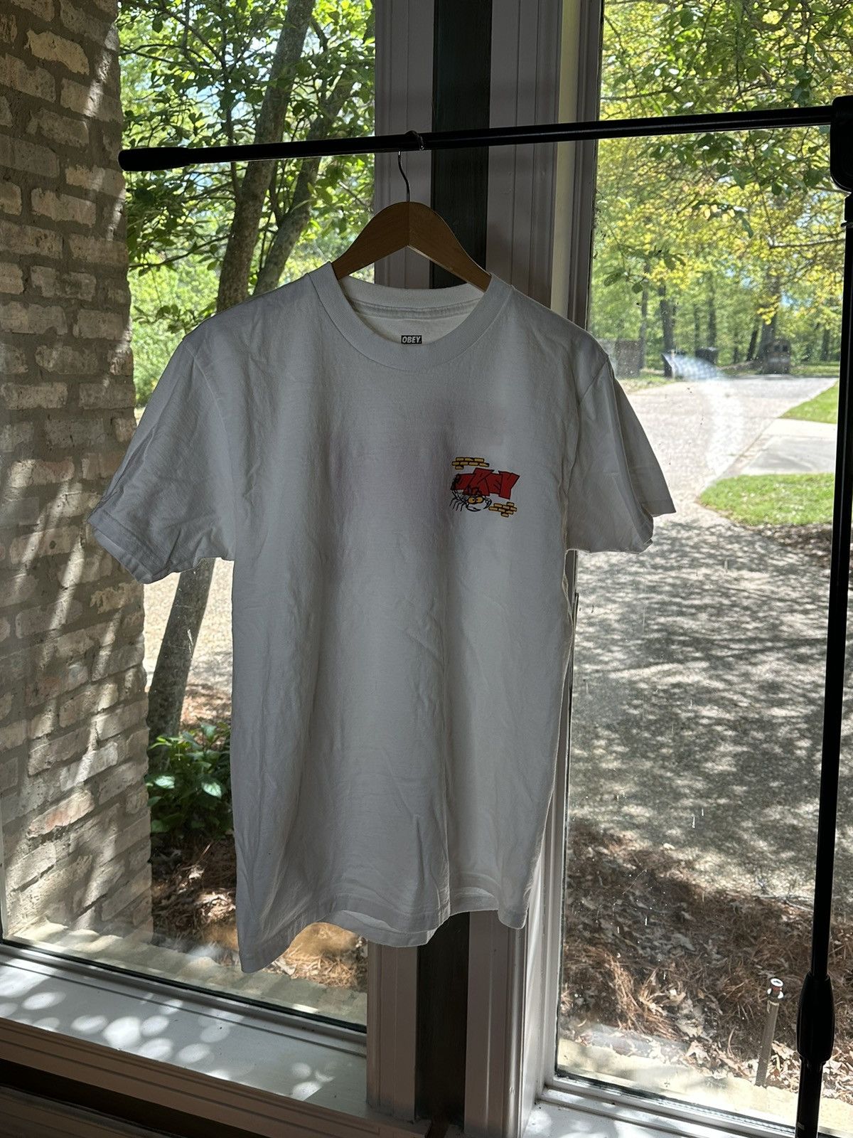 Obey Obey Scorpion Tee White M Size US M / EU 48-50 / 2 - 2 Thumbnail