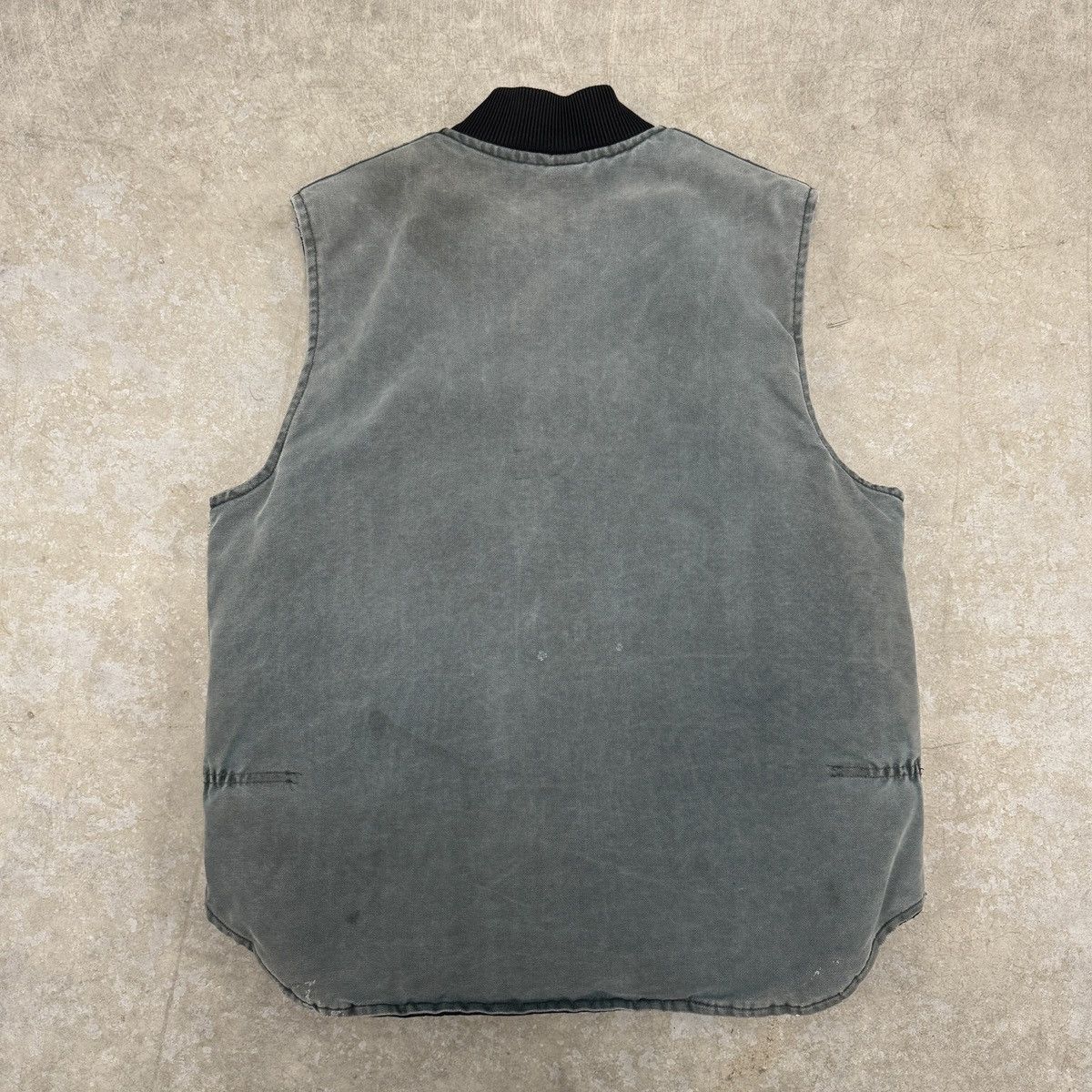 Carhartt Vintage Carhartt Vest Faded Green Size US L / EU 52-54 / 3 - 2 Thumbnail