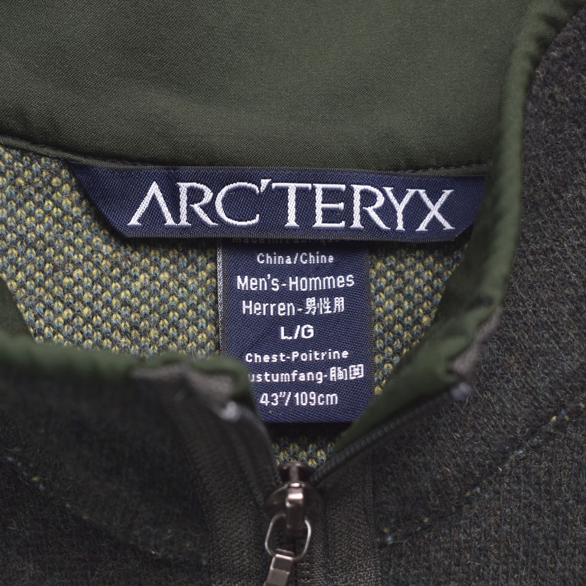 Arc'teryx ARC’TERYX Forest Green Zip-up Sweater Jacket Size US L / EU 52-54 / 3 - 2 Thumbnail