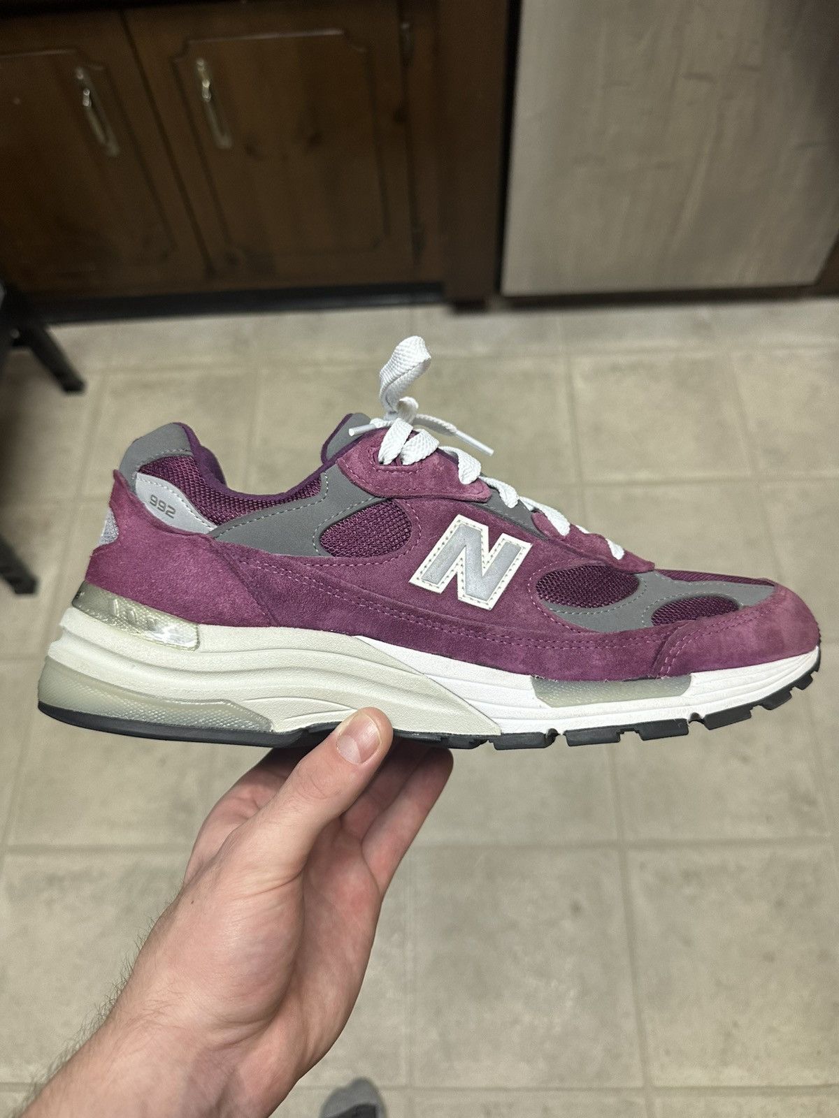 New Balance New Balance 992 Purple/Grey Size US 11 / EU 44 - 6 Thumbnail