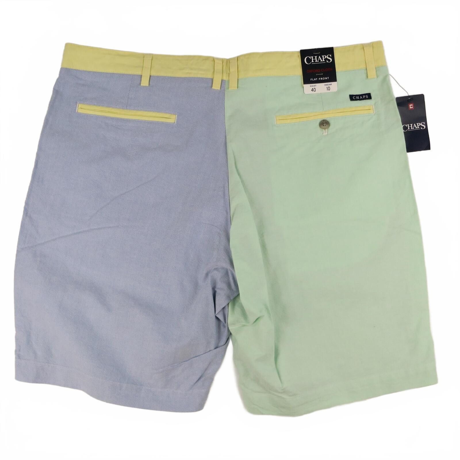 Chaps Chaps Colorblock Flat Front Cotton Shorts Size 40 NWT Size US 40 / EU 56 - 4 Thumbnail
