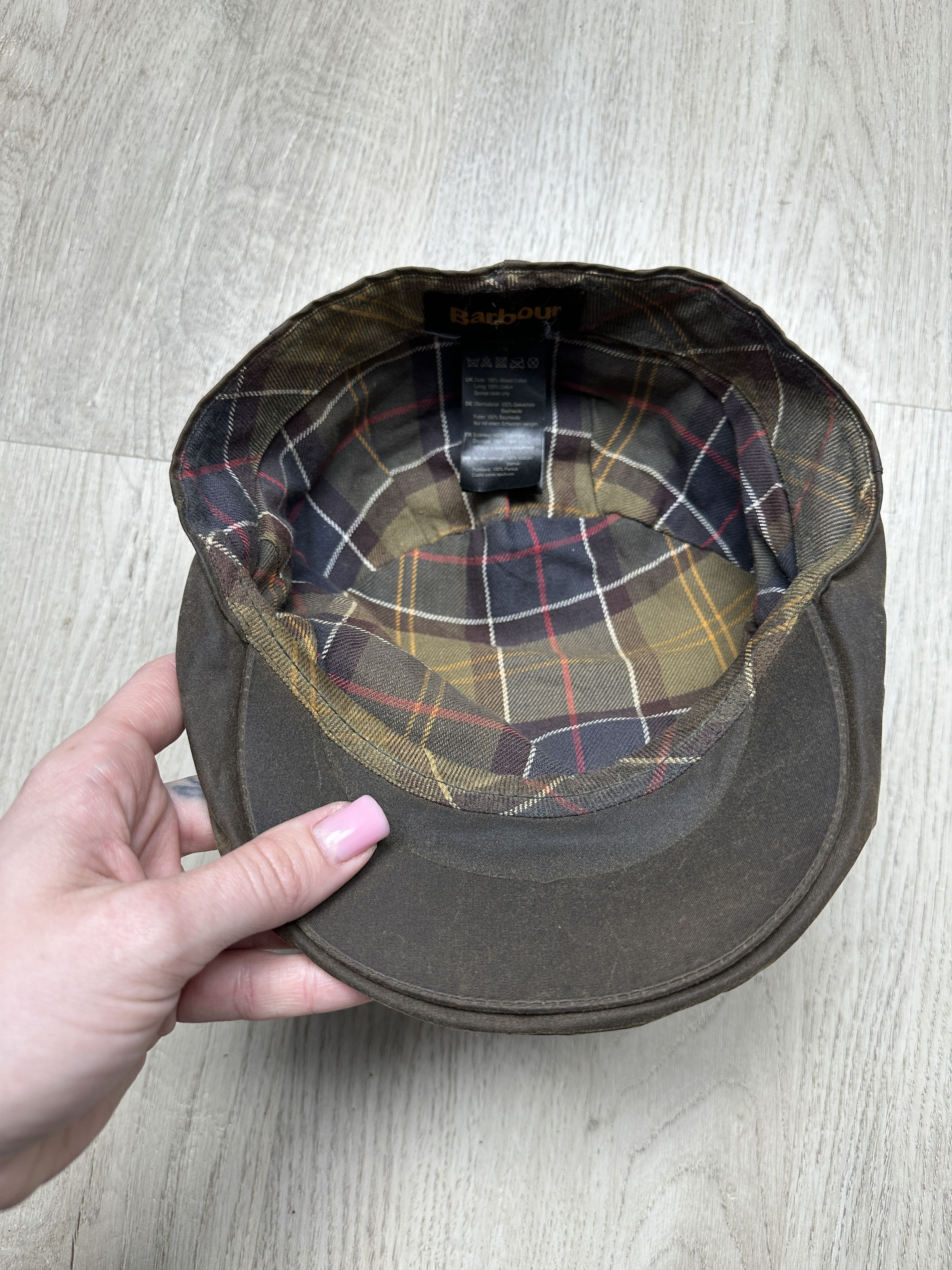 Barbour Barbour Vintage Mens Wax Hat Cap Size ONE SIZE - 4 Thumbnail