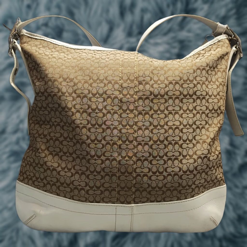 Coach Coach Signature Shoulder Bag Women Multi Printed Leather Detachable Strap Band Size ONE SIZE - 1 Thumbnail