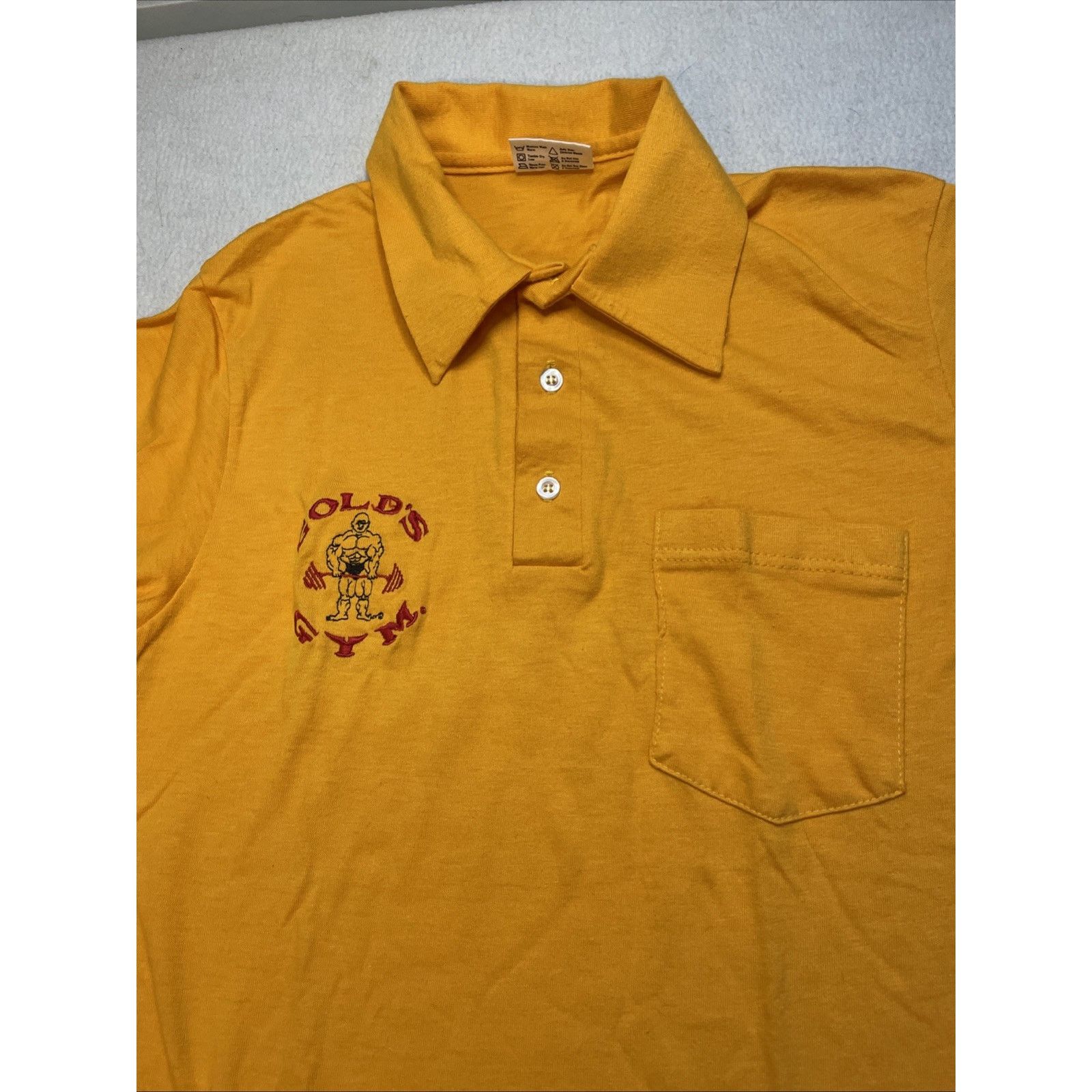 Other Vintage Stedman Label GOLD's GYM Bodybuilding Embroidered SM Size US S / EU 44-46 / 1 - 2 Thumbnail