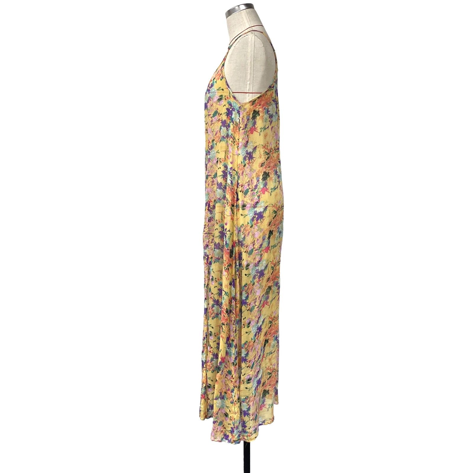 MINKPINK Minkpink Womens Size M Floral Semi Sheer Maxi Dress Size M / US 6-8 / IT 42-44 - 3 Thumbnail