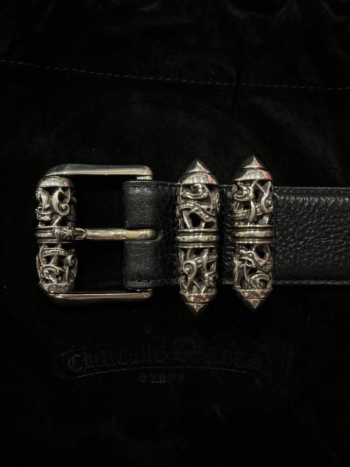 Chrome Hearts Chrome Hearts Celtic Roller Belt Size 34 - 1 Thumbnail