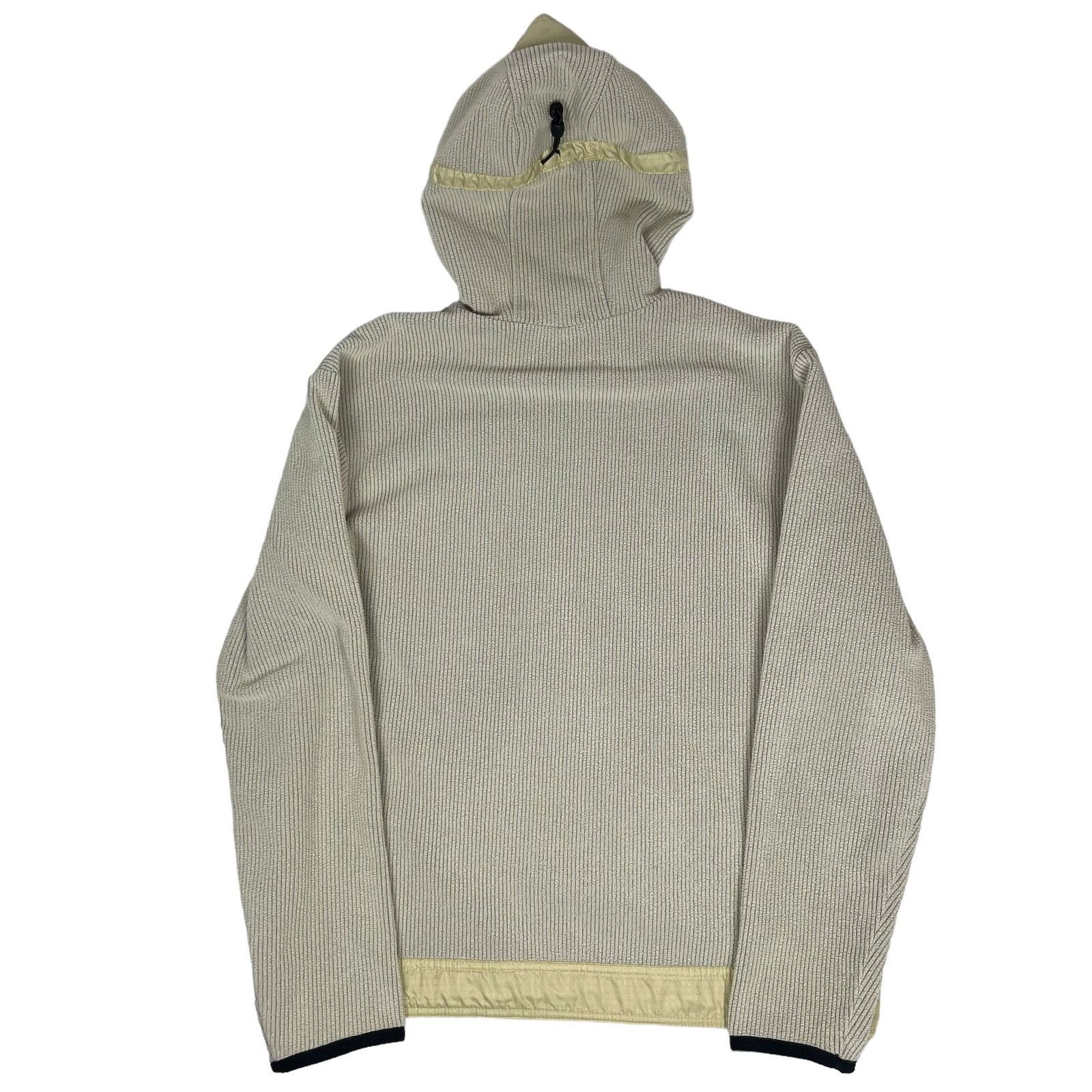 Nike × Vintage Nike Mens Beige Polyester Fleece Lined Pullover Hoodie Small Size US S / EU 44-46 / 1 - 8 Thumbnail