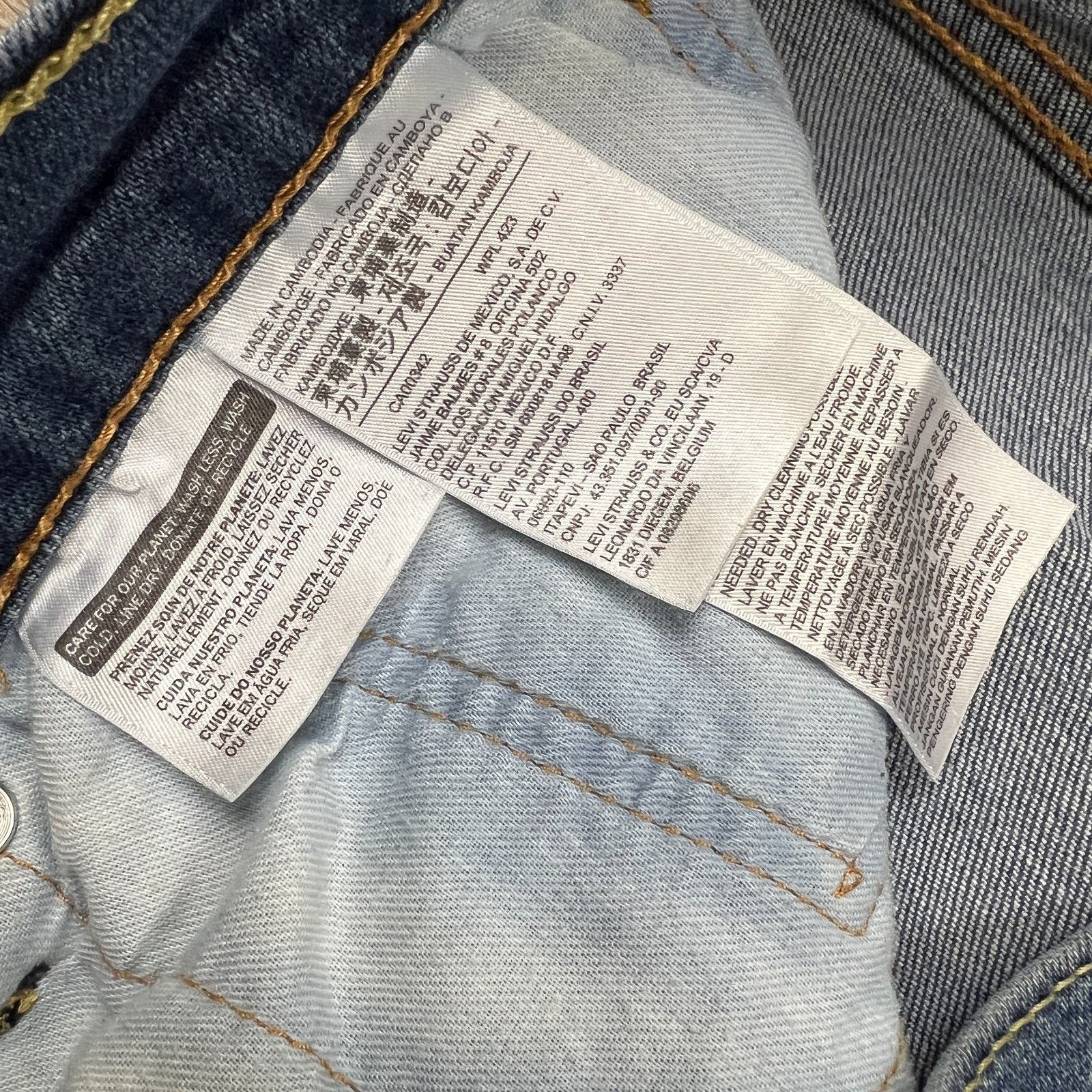 Levi's Levi's 541 Jeans 34x30 Athletic Taper Stretch Faded Denim Size US 34 / EU 50 - 9 Thumbnail