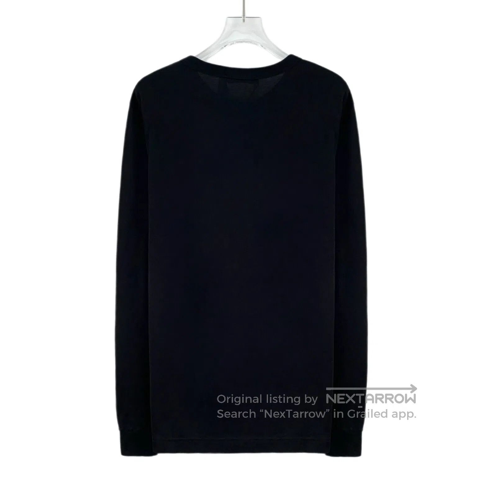 Dolce & Gabbana Dolce Gabbana Black Crown Embroidered Cotton Round Neck Si Size US S / EU 44-46 / 1 - 2 Thumbnail