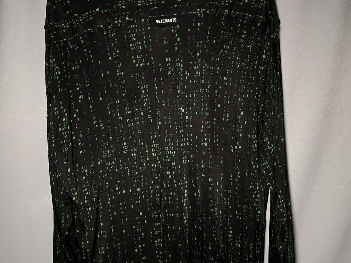 Vetements Vetements Matrix Shirt Size US XS / EU 42 / 0 - 9 Thumbnail