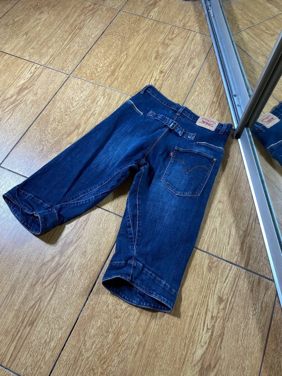 Levi's × Vintage VINTAGE THRASHED FADED LEVI’S WASH JEAN SHORTS Size US 30 / EU 46 - 15 Thumbnail
