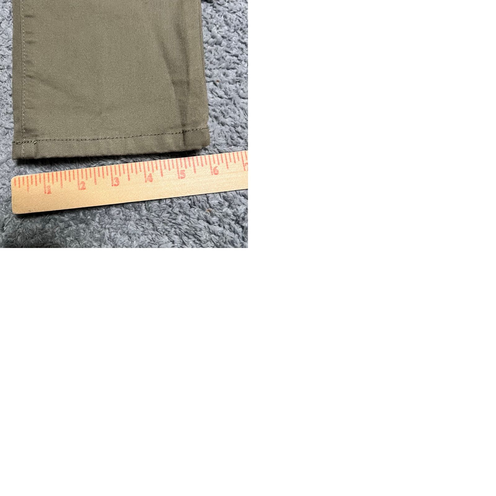 Vintage Democracy Pants Womens 4 Ankle Skimmer Green Mid Rise 29x26.5 Size 27" / US 4 / IT 40 - 9 Thumbnail