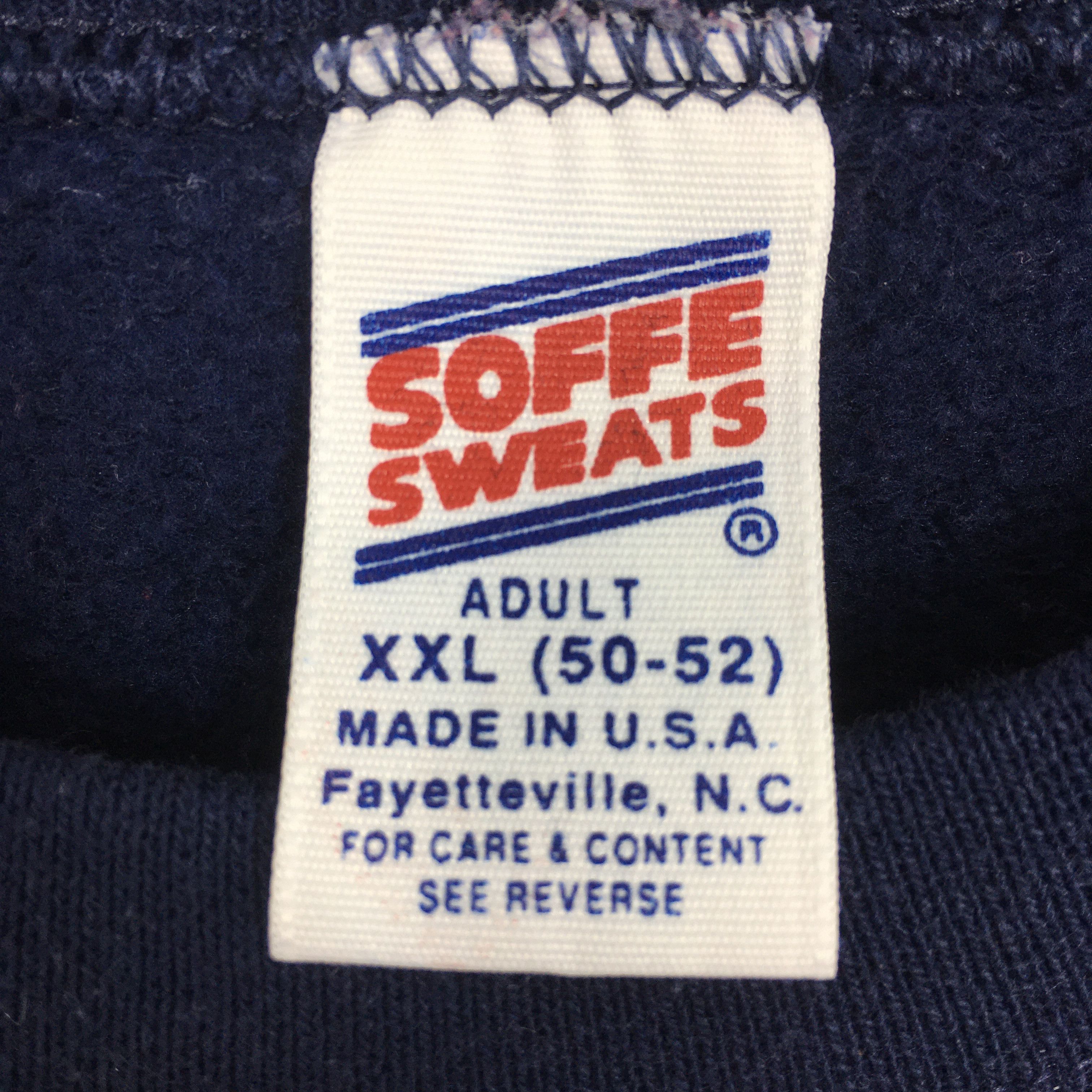 Soffe Vintage United States Navy Dad Sweatshirt 2XLarge Size US XXL / EU 58 / 5 - 5 Thumbnail