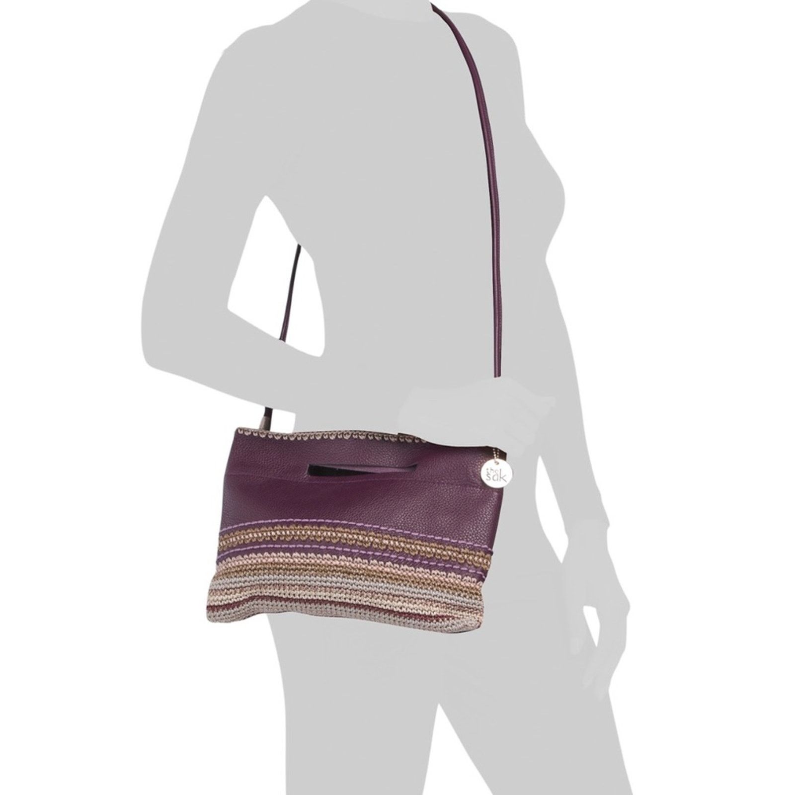 The Sak THE SAK Handmade Leather Crochet Convertible Crossbody Size ONE SIZE - 2 Thumbnail