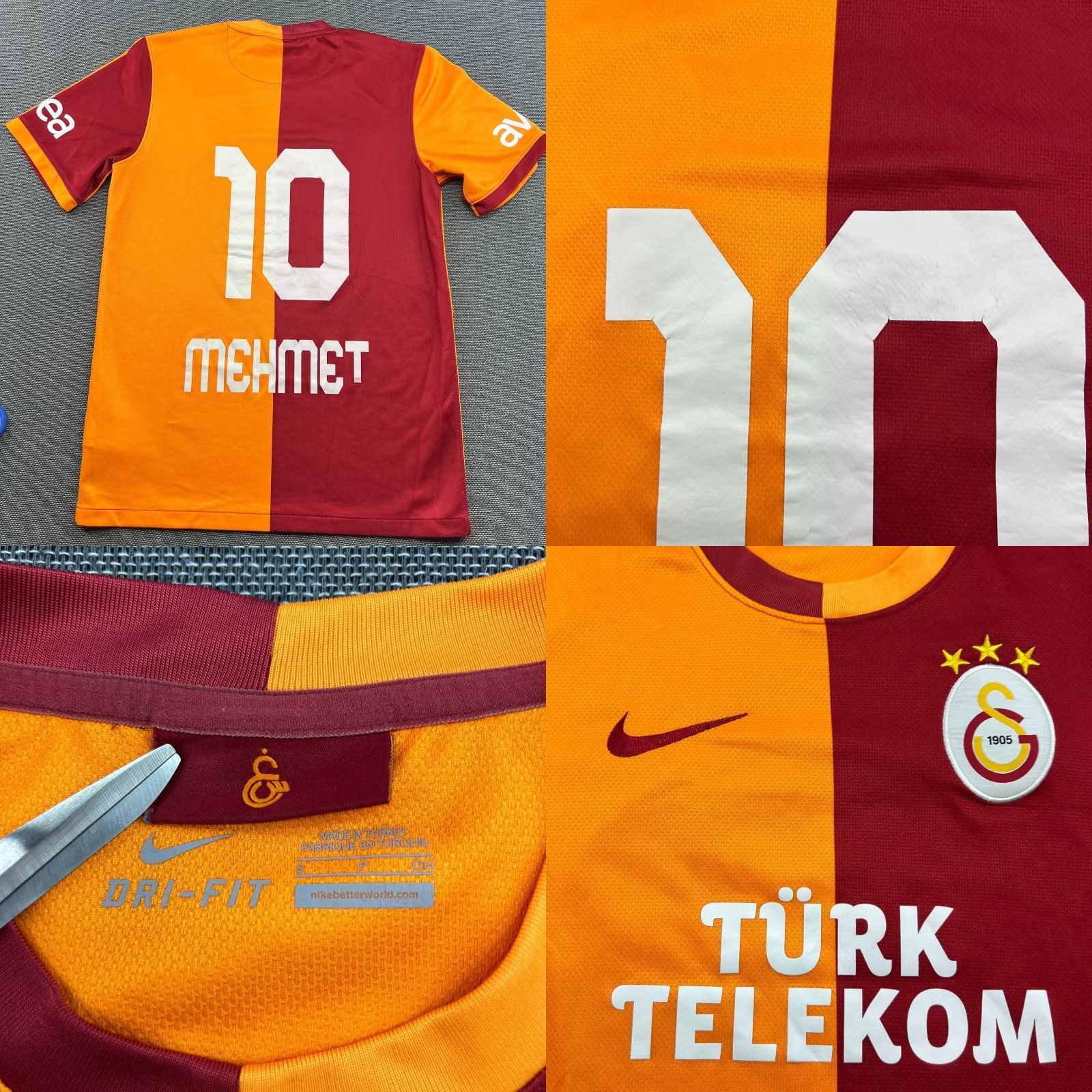 Nike Nike Galatasaray 2013 2014 Home Jersey Mens Small Football Soccer Shirt Shirt XS is not included; please provide the original title. Size US S / EU 44-46 / 1 - 8 Thumbnail