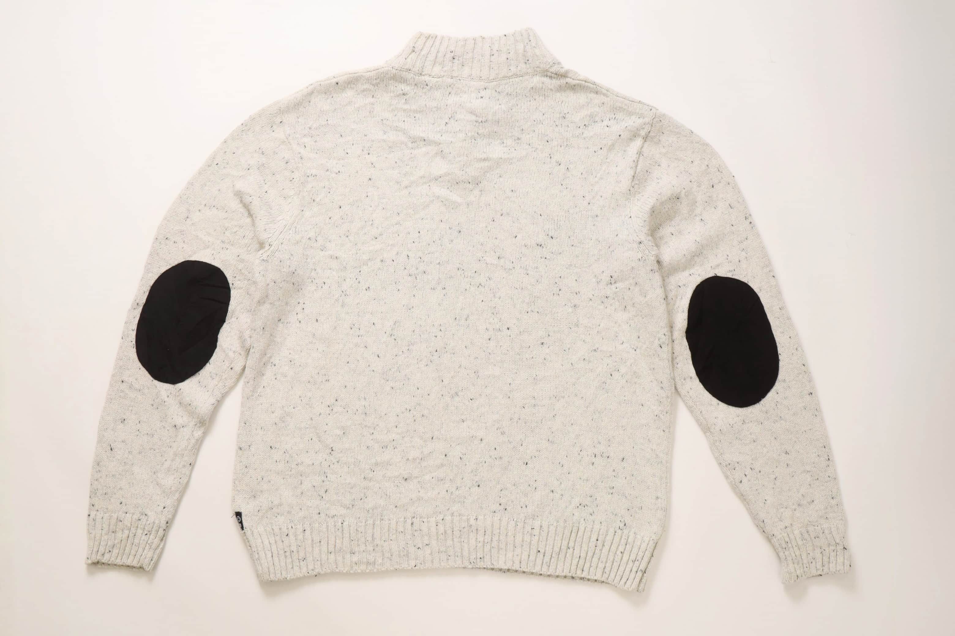 Chaps Ralph Lauren Vintage Chaps Grey Quarter Button Knit (Medium) Size US M / EU 48-50 / 2 - 6 Thumbnail