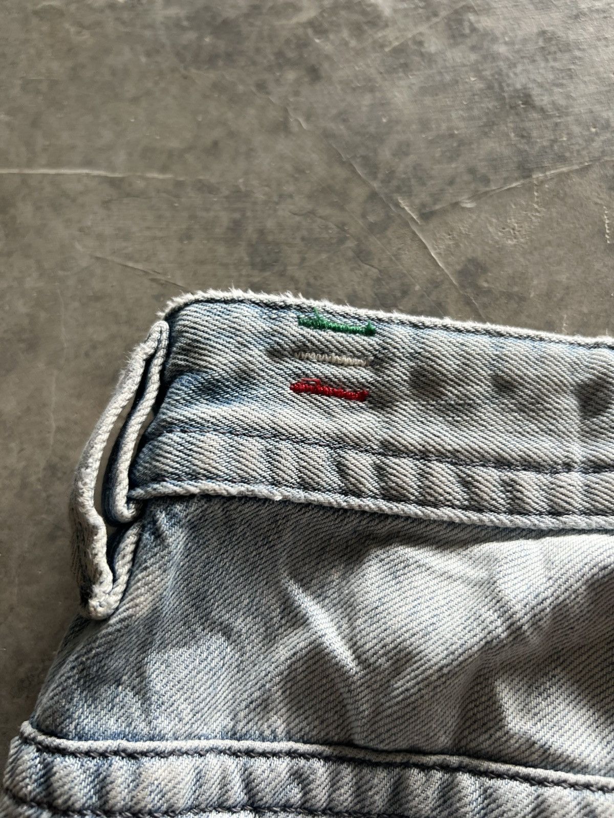 Diesel distressed diesel industry denim splatter bleach sick washed Size US 33 - 21 Thumbnail