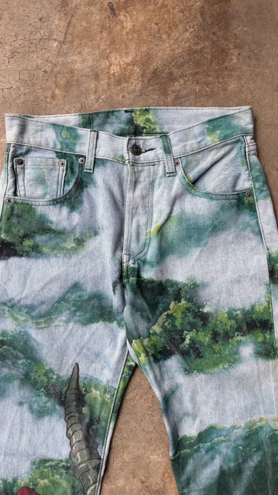 Levi's Levi’s x Princess Mononoke Studio Ghibli Size US 28 / EU 44 - 2 Thumbnail