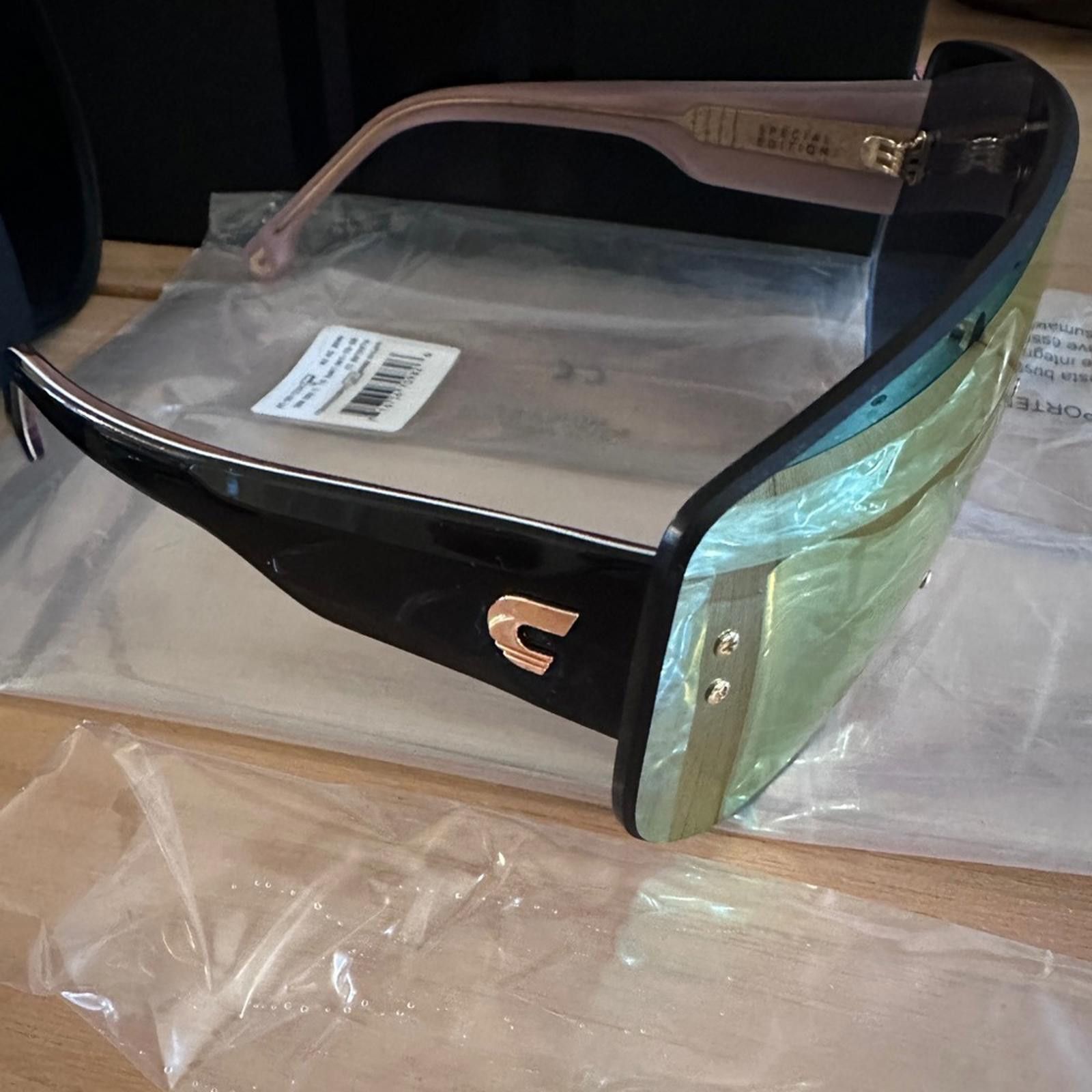 Carrera Carrera Flag Lab 12 Special Ed. Rose Gold Shield Sunglasses Size ONE SIZE - 5 Thumbnail