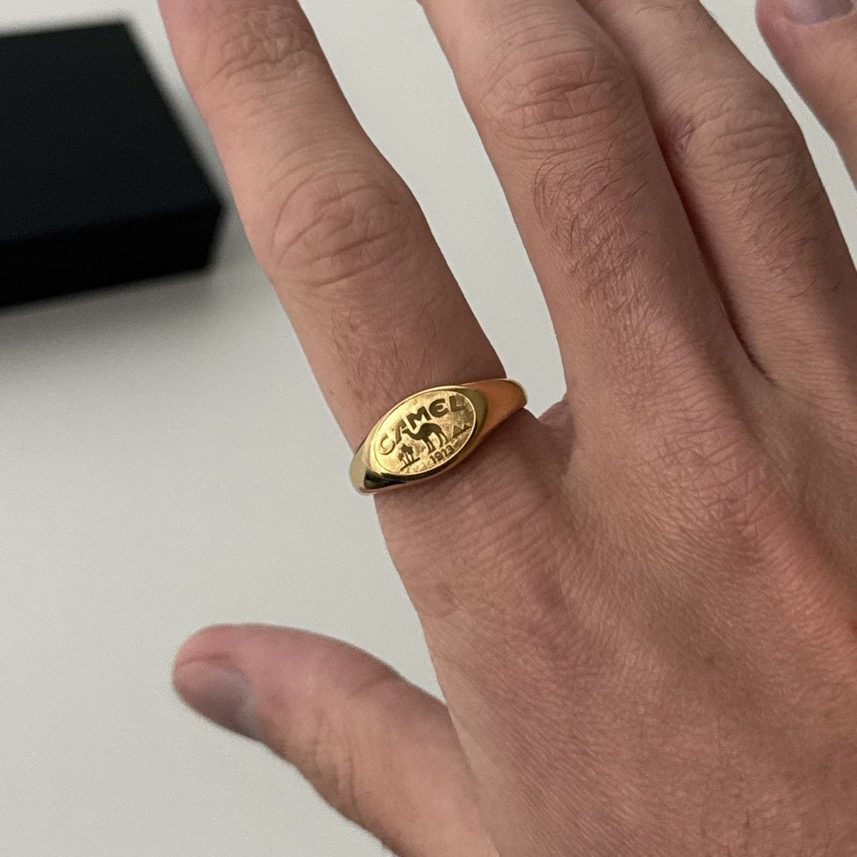 Camel Camel ring 18K gold plated Size 40 - 3 Thumbnail