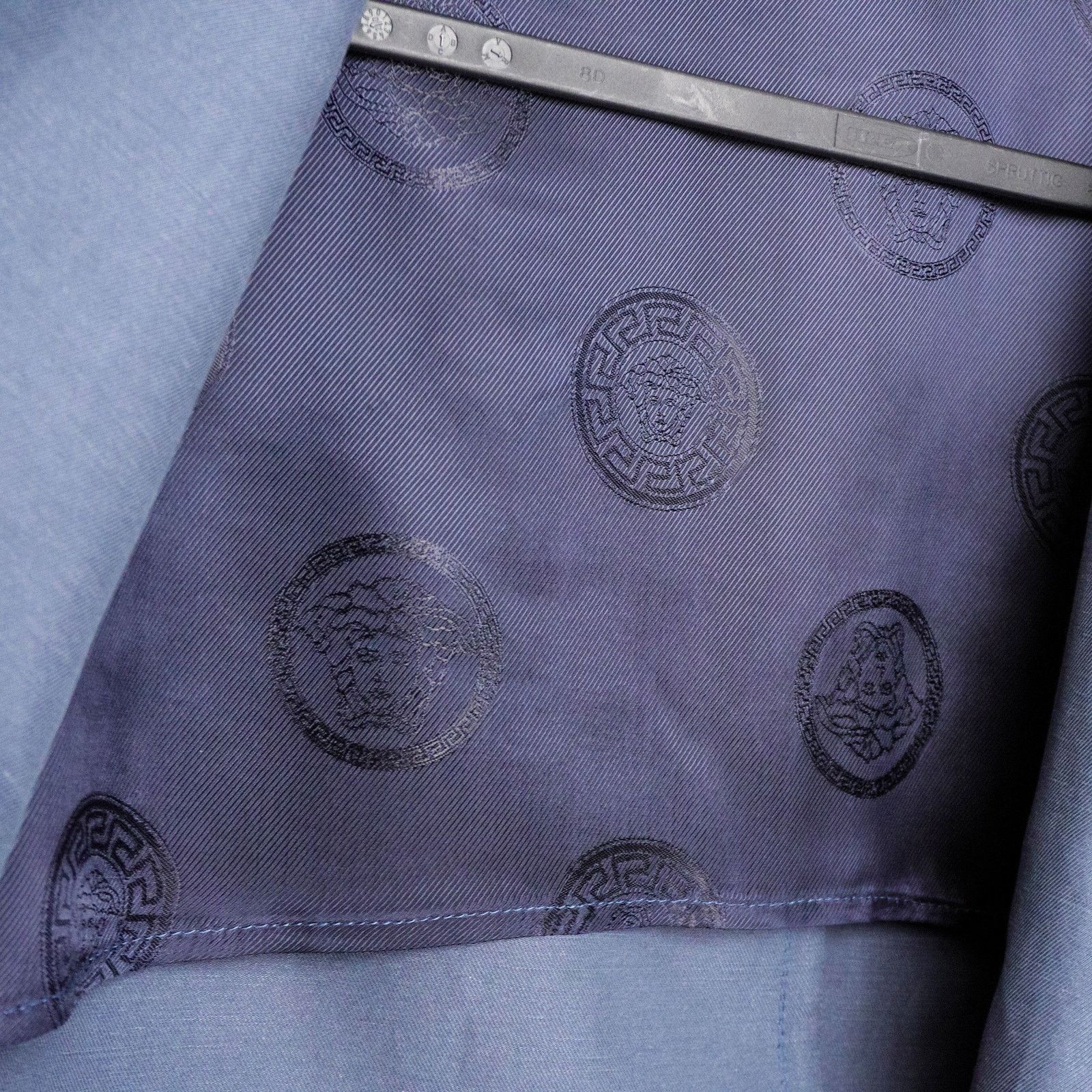 Versace Gianni Versace Medusa Greca Logo Linen Blend Blazer Jacket Size US L / EU 52-54 / 3 - 11 Thumbnail