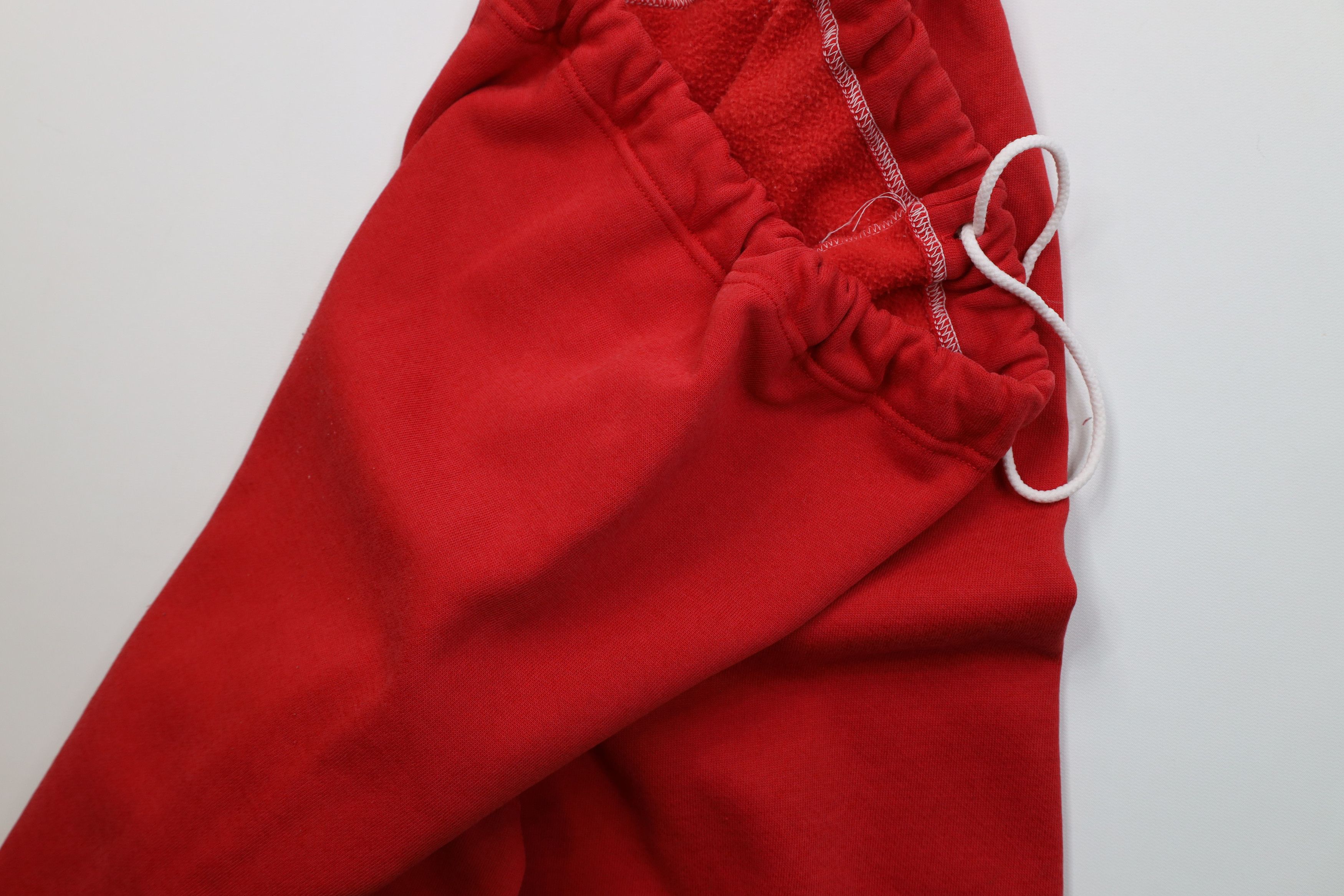 Vintage Vintage 80s 90s Streetwear Sweatpants Joggers Pants Red USA Size US 36 / EU 52 - 8 Thumbnail