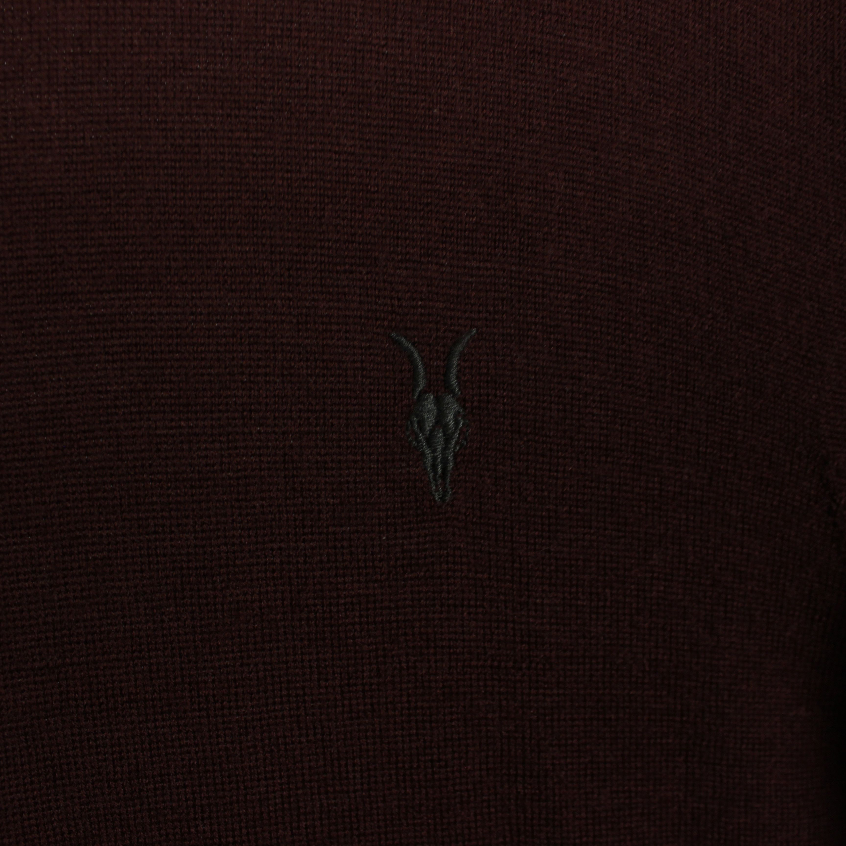 Allsaints Allsaint sweater mode merino crew M L red wool Size US L / EU 52-54 / 3 - 3 Thumbnail