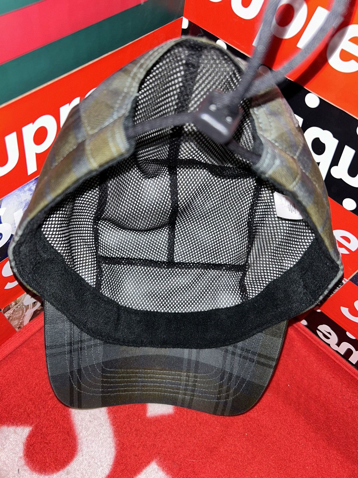 Supreme Supreme GORE-TEX Tech Camp Cap Olive Plaid FW21 NEW Size ONE SIZE - 6 Thumbnail