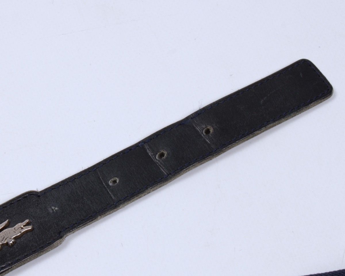 Lacoste × Vintage Lacoste Vintage Stretch Canvas Leather Mens/Unisex Belt Size ONE SIZE - 8 Thumbnail