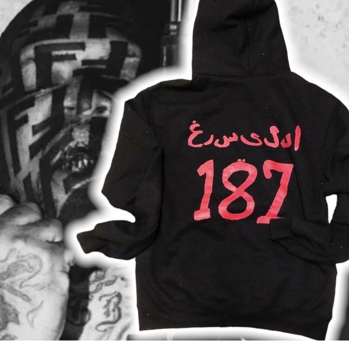 Rap Tees OG SuPReMe BLieNTeLe HOoDie GxFR ⚖️🦂 ( not a reprint) Size US M / EU 48-50 / 2 - 2 Thumbnail