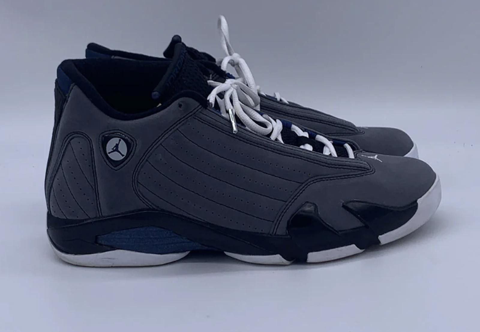 Jordan Brand Air Jordan 14 XIV Retro 311832-011 Light/Graphite/Navy Size US 10.5 / EU 43-44 - 5 Thumbnail