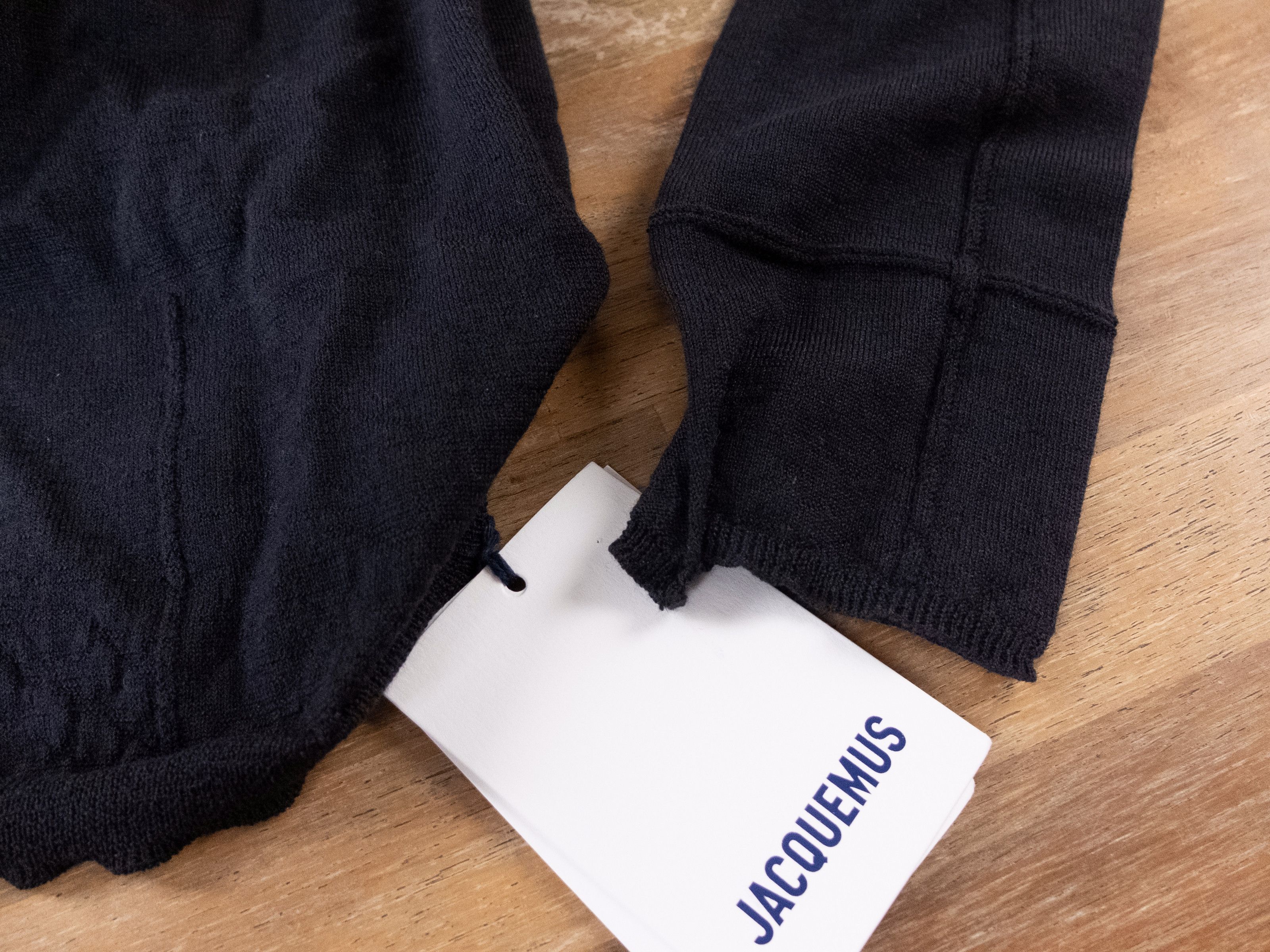 Jacquemus JACQUEMUS black v-neck wool crop bustier cardigan Medium 38 Size S / US 4 / IT 40 - 7 Thumbnail