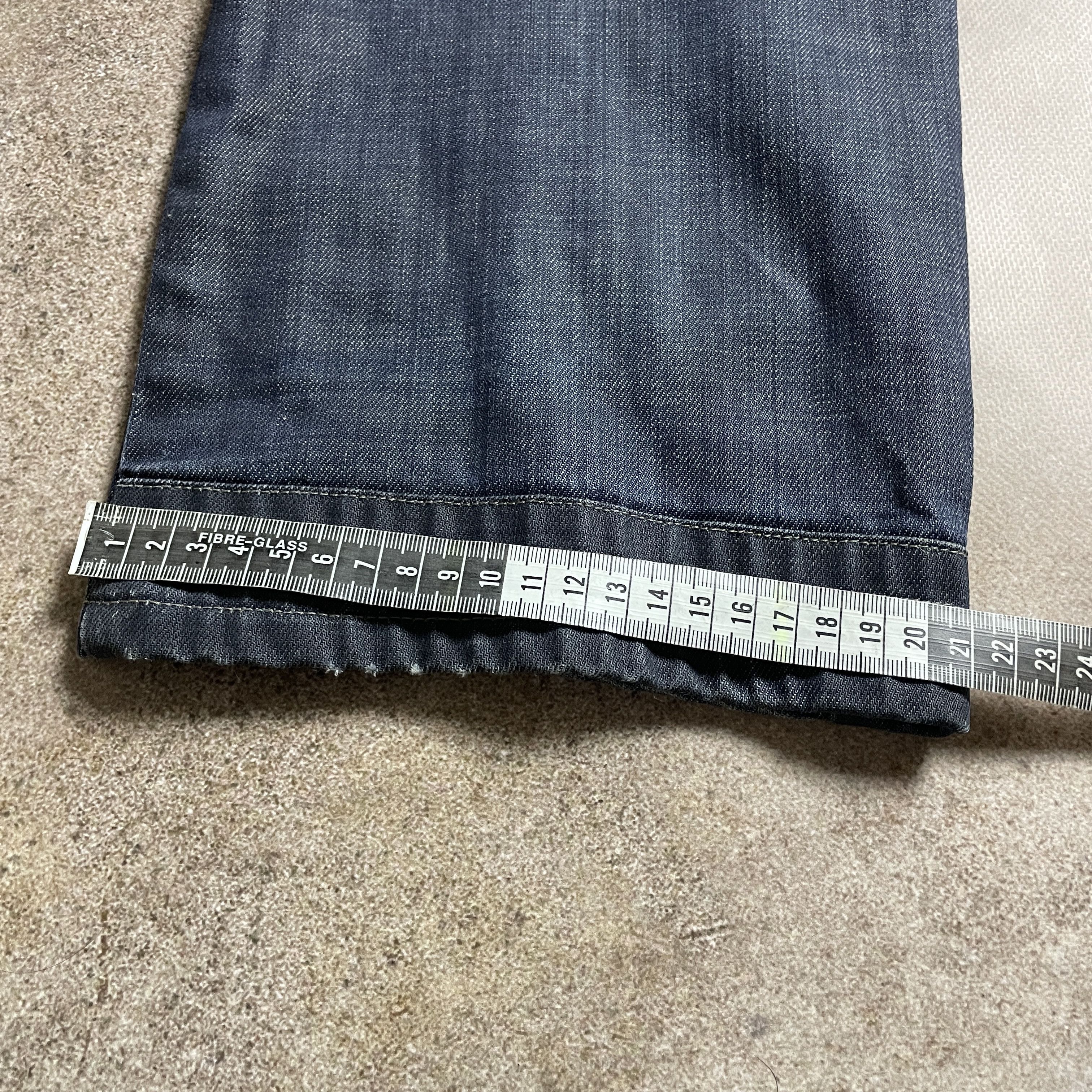 G-Star × Marc Newson ⭐ G-Star Raw Elwood 3301 Flared Denim Navy Jeans Pants Size US 34 / EU 50 - 6 Thumbnail