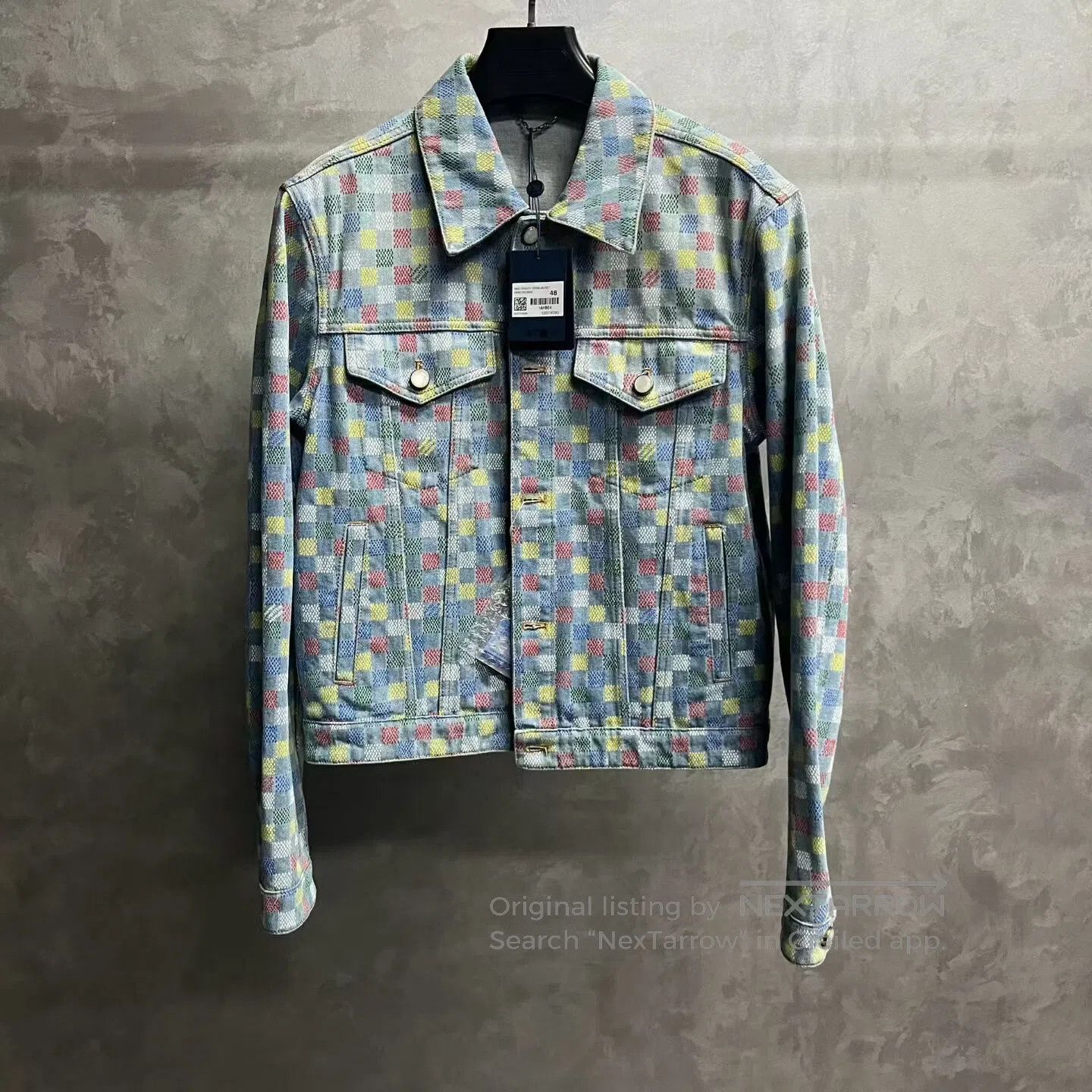 Louis Vuitton Louis Vuitton Colorful denim adjustable loop belt jacket| Size US M / EU 48-50 / 2 - 1 Thumbnail