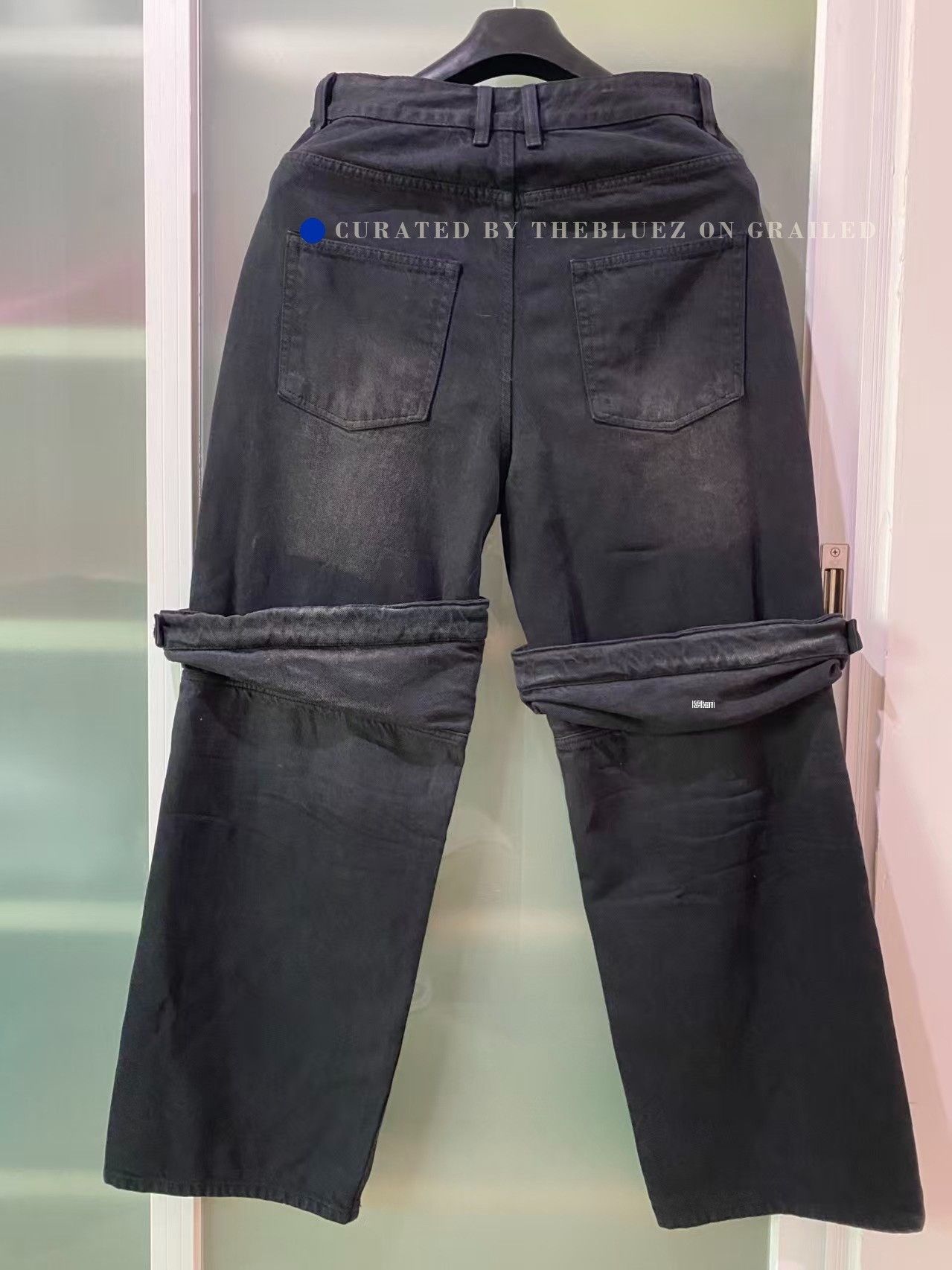 WE11DONE we11done Layered Straight Jeans Size US 30 / EU 46 - 2 Thumbnail