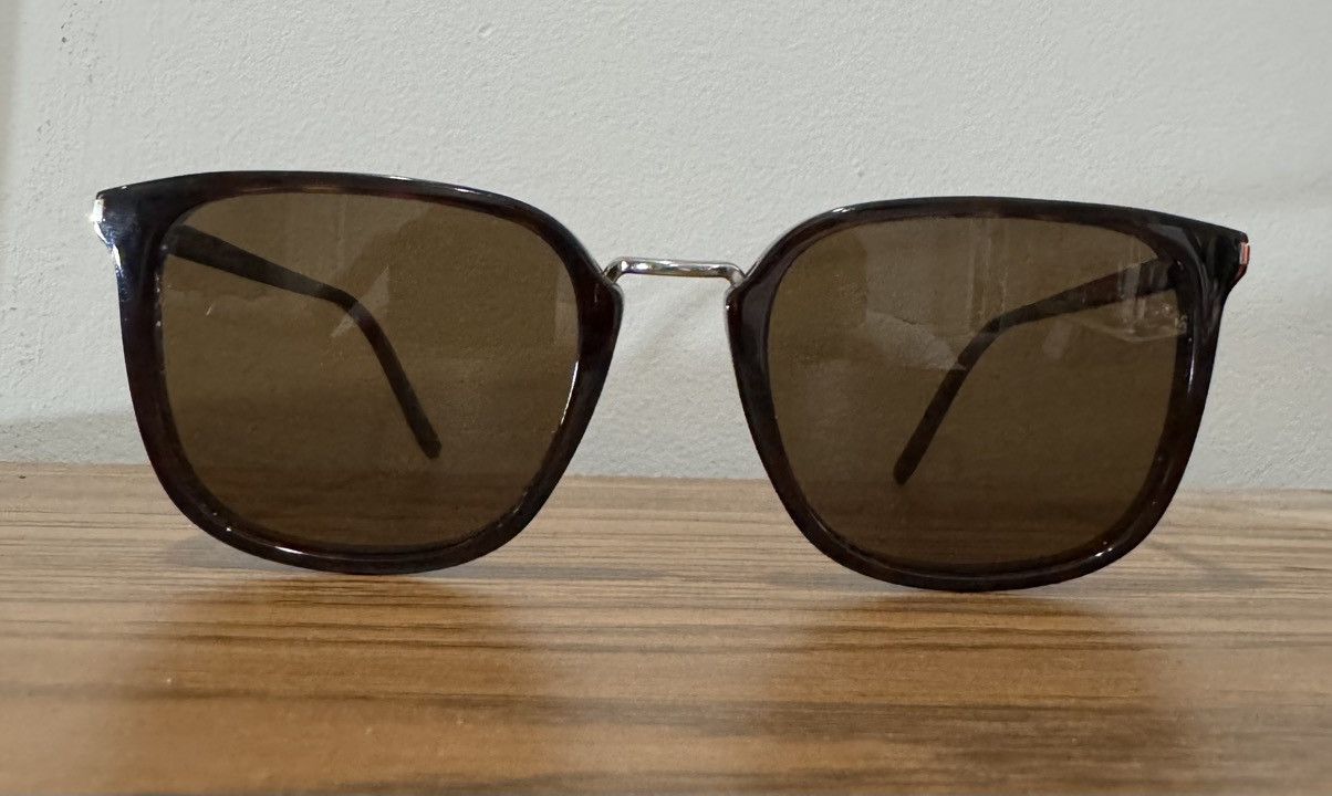 Saint Laurent Paris Saint Laurent Sl SL 131/F COMBI 007 Sunglasses Brown 271436 Size ONE SIZE - 2 Thumbnail